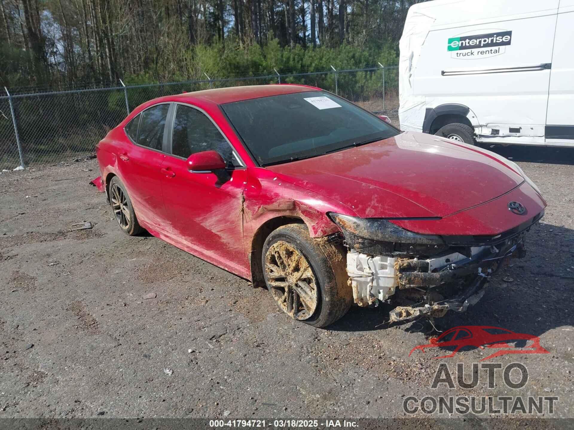 TOYOTA CAMRY 2025 - 4T1DAACK8SU010686