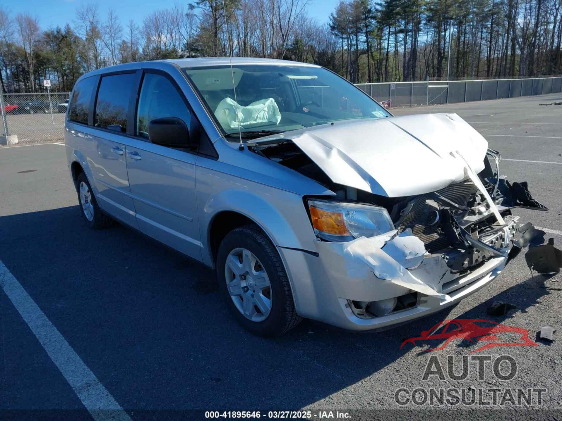 DODGE GRAND CARAVAN 2010 - 2D4RN4DE2AR489971