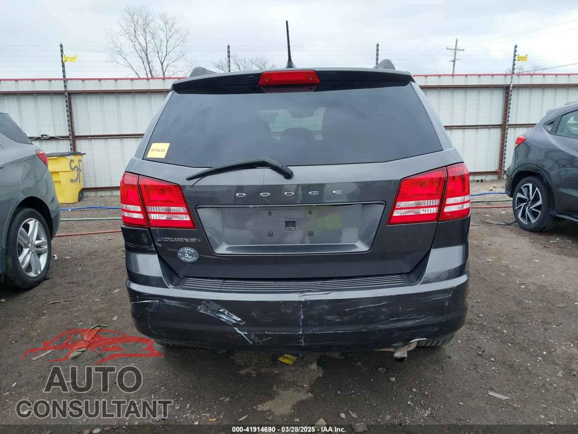 DODGE JOURNEY 2017 - 3C4PDCAB9HT603595