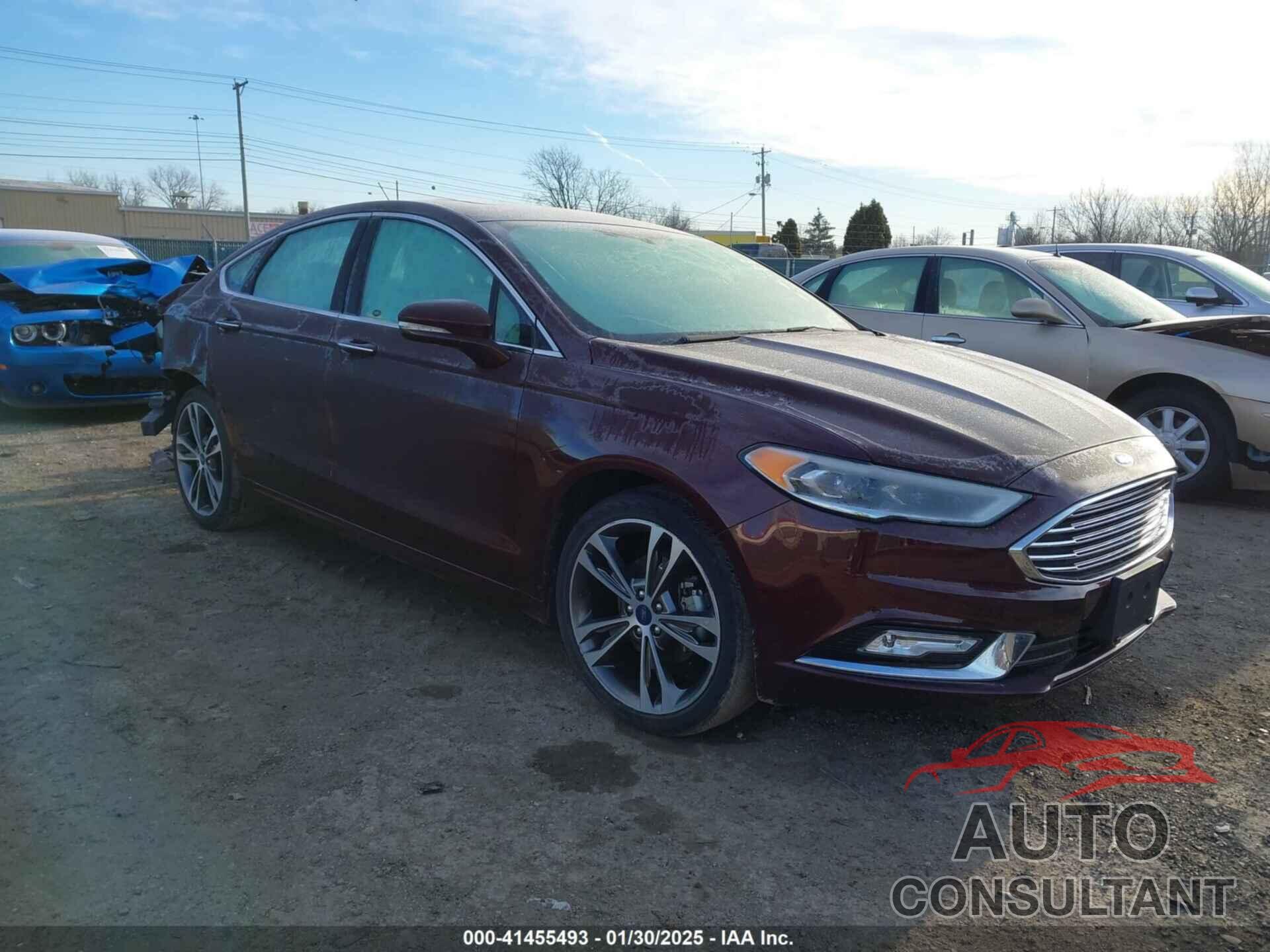 FORD FUSION 2017 - 3FA6P0K98HR117201