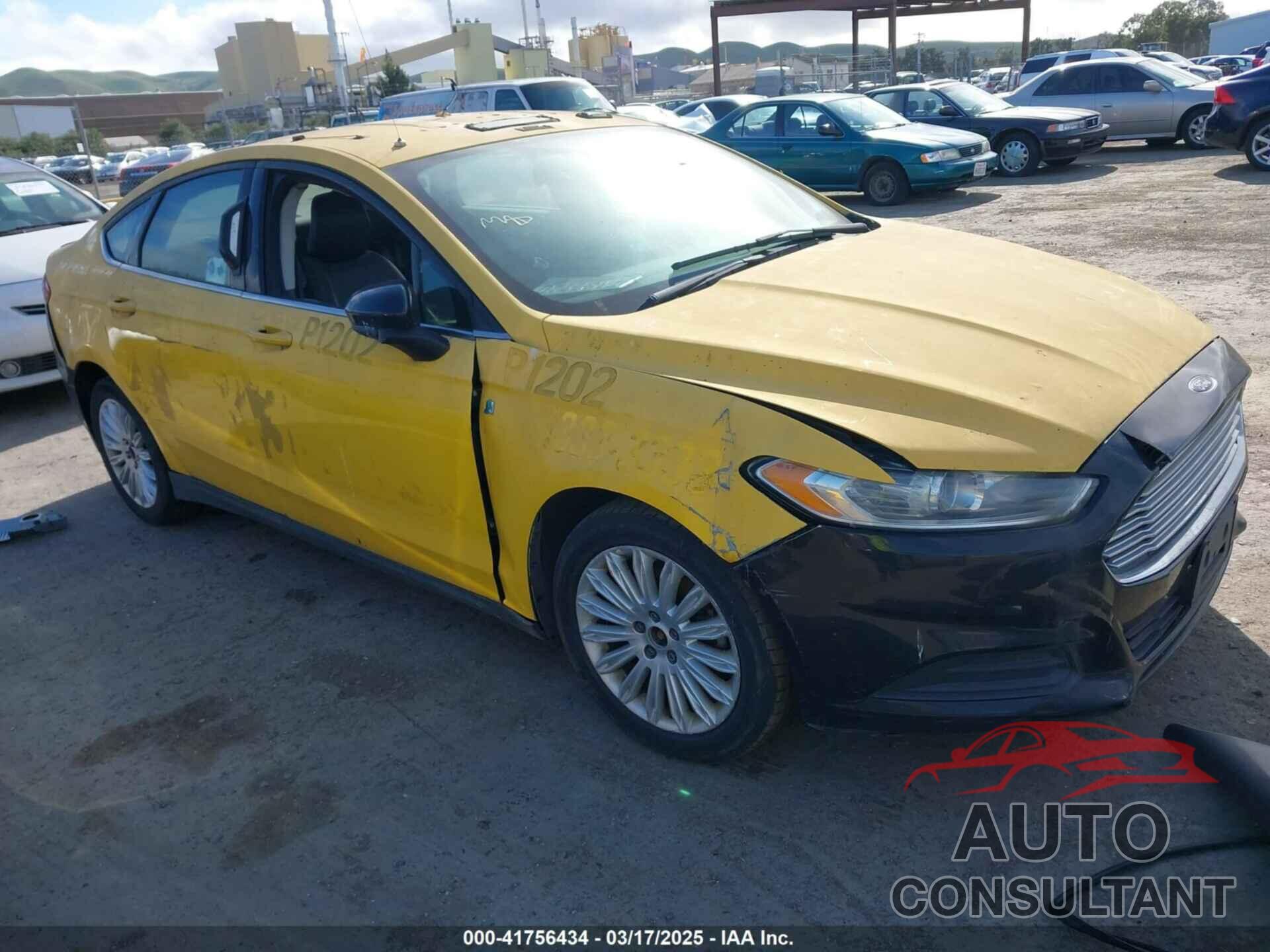 FORD FUSION HYBRID 2016 - 3FA6P0UUXGR118432