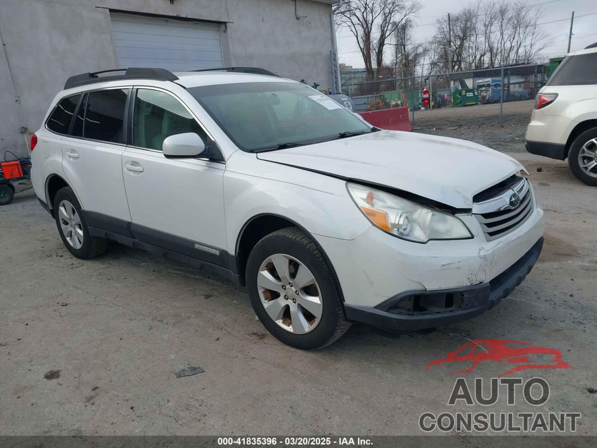 SUBARU OUTBACK 2012 - 4S4BRBCC6C3227854