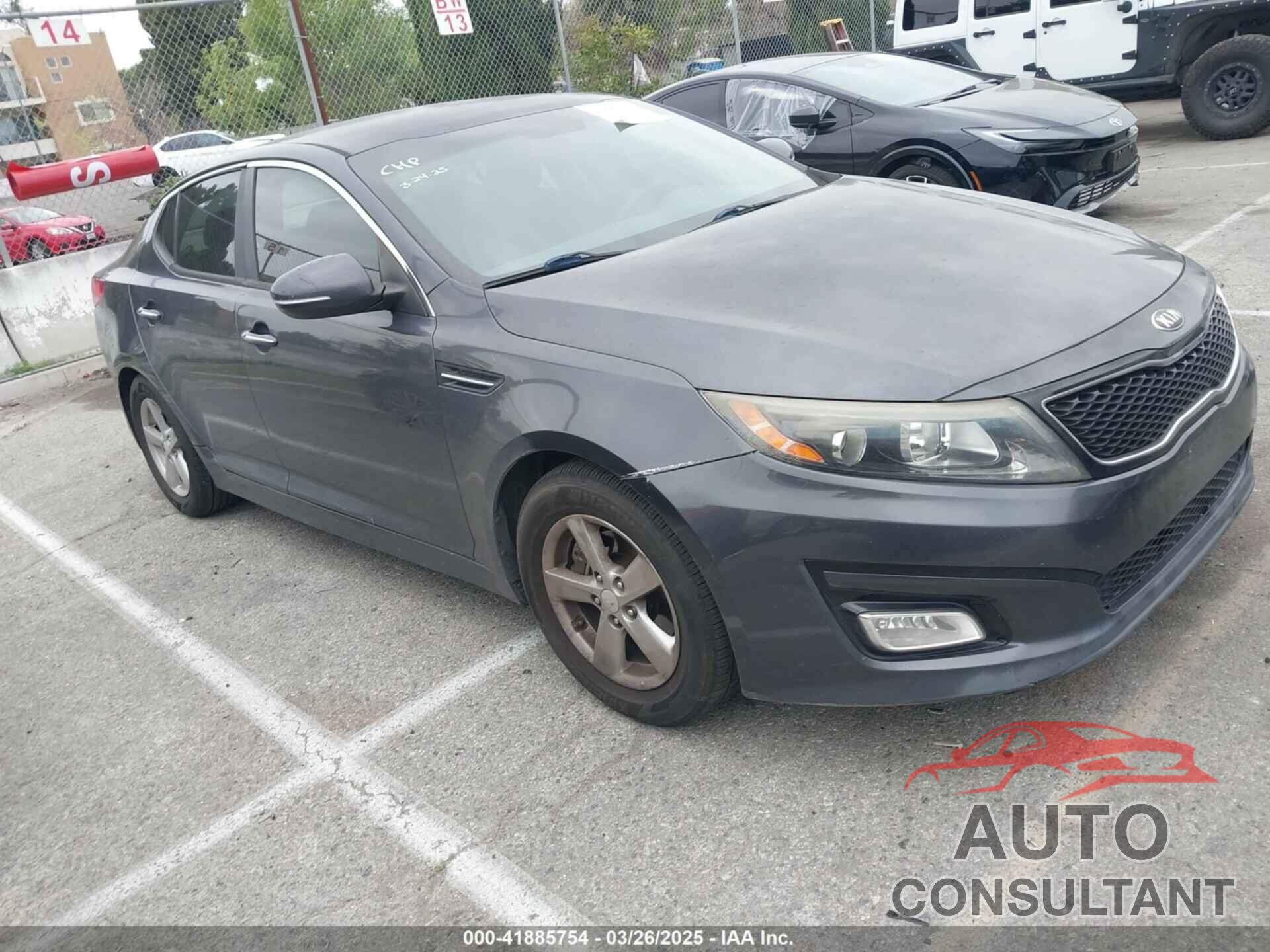 KIA OPTIMA 2015 - 5XXGM4A76FG464035