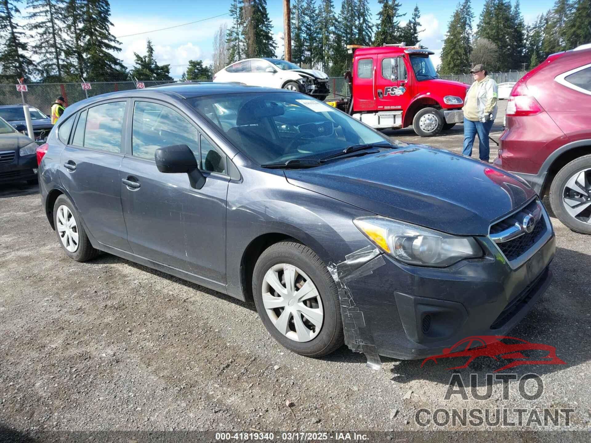 SUBARU IMPREZA 2012 - JF1GPAA6XCH246827