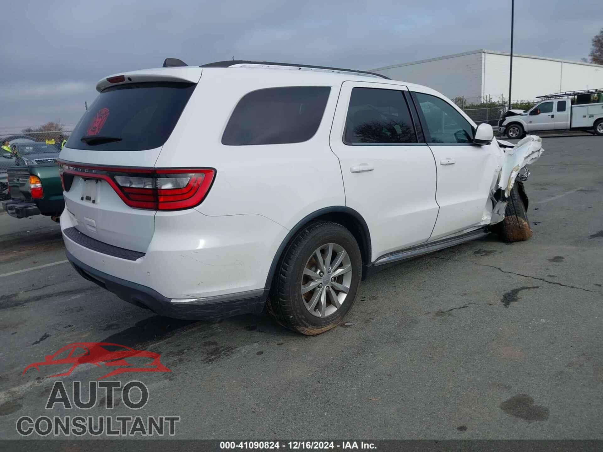 DODGE DURANGO 2016 - 1C4RDHAG4GC459711