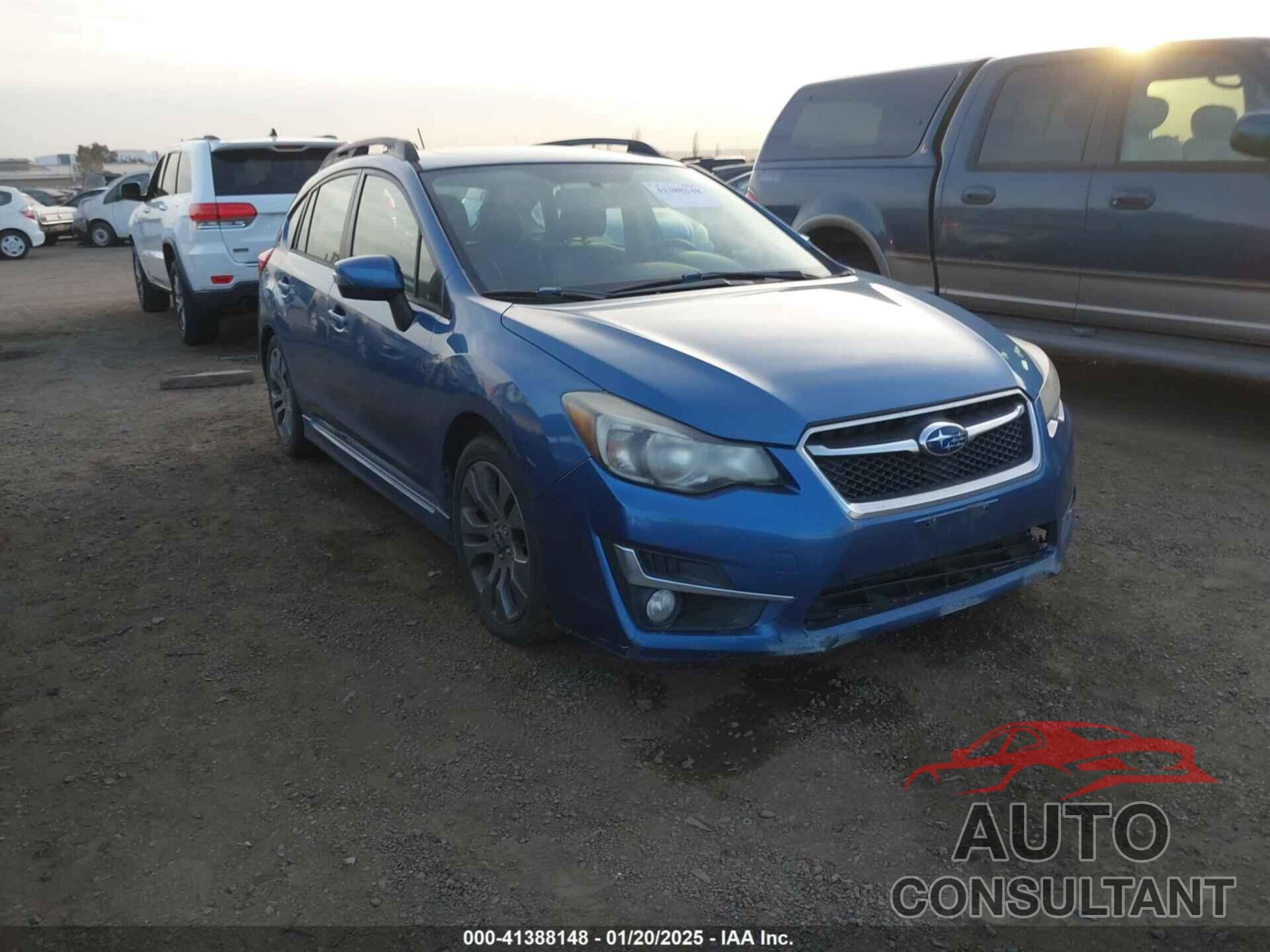 SUBARU IMPREZA 2015 - JF1GPAW68F8275949