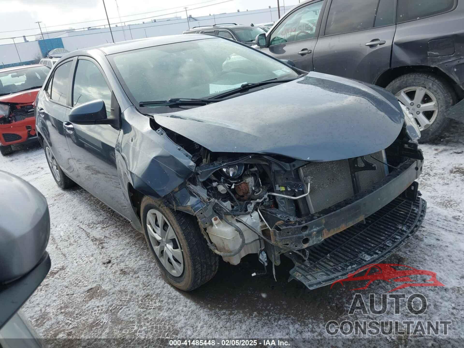 TOYOTA COROLLA 2016 - 2T1BURHEXGC723601