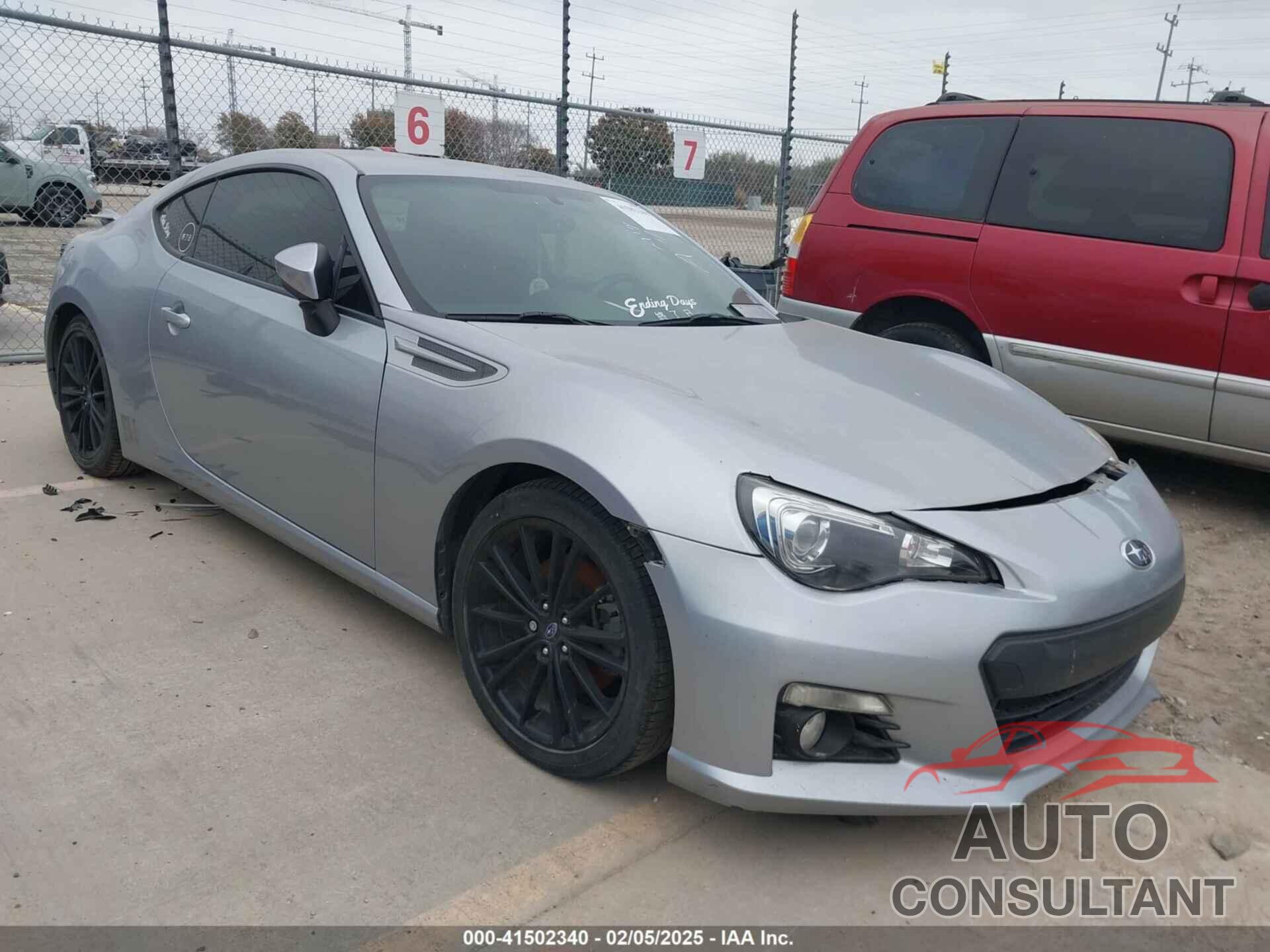 SUBARU BRZ 2016 - JF1ZCAC17G9603306