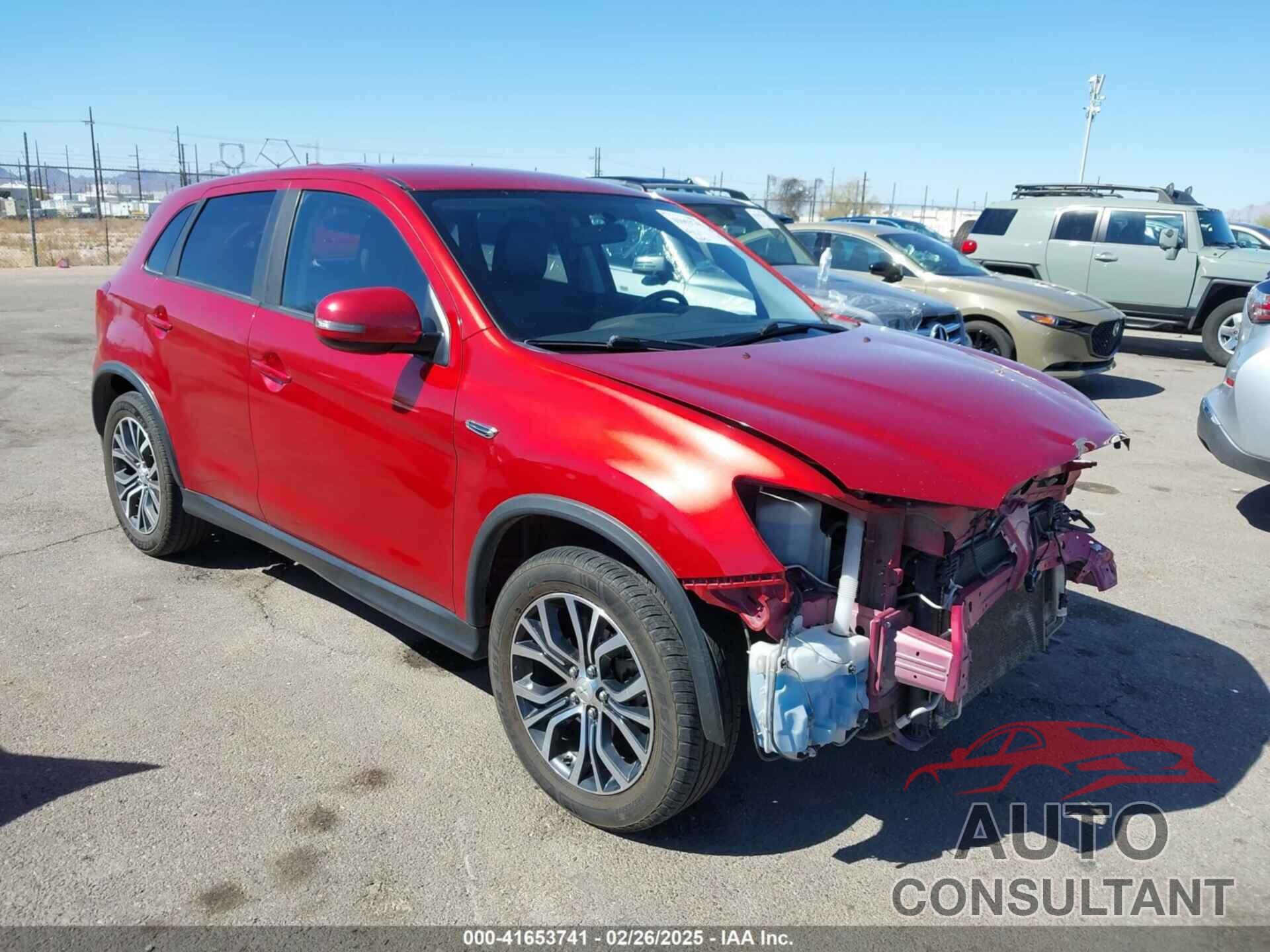 MITSUBISHI OUTLANDER SPORT 2018 - JA4AP3AWXJU015405