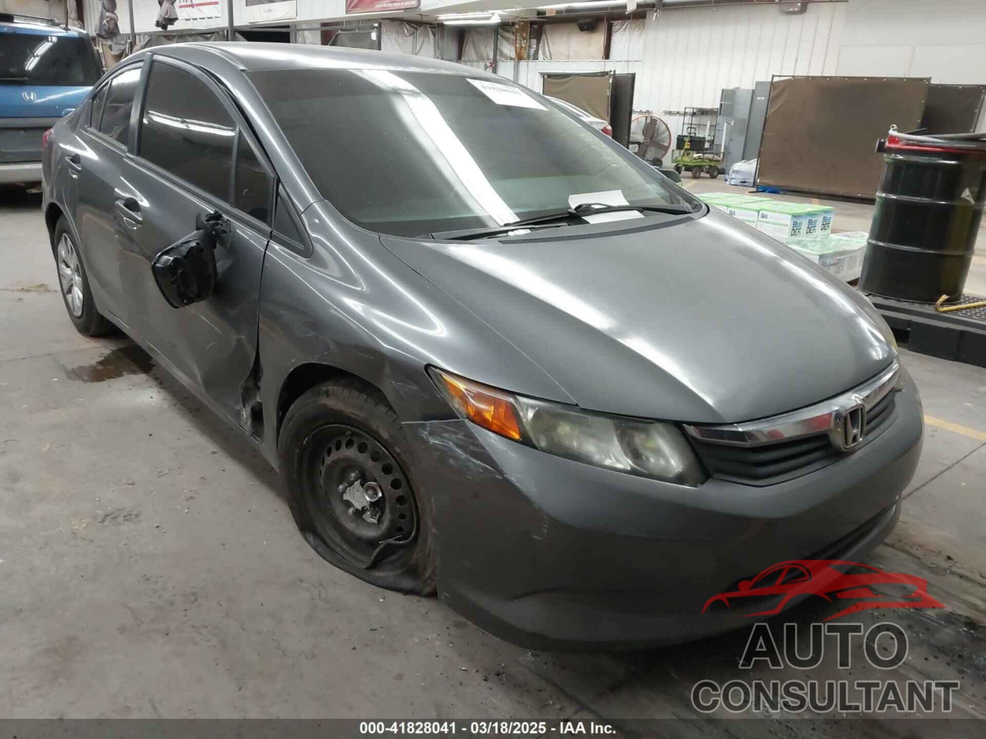 HONDA CIVIC 2012 - 19XFB2F55CE026351