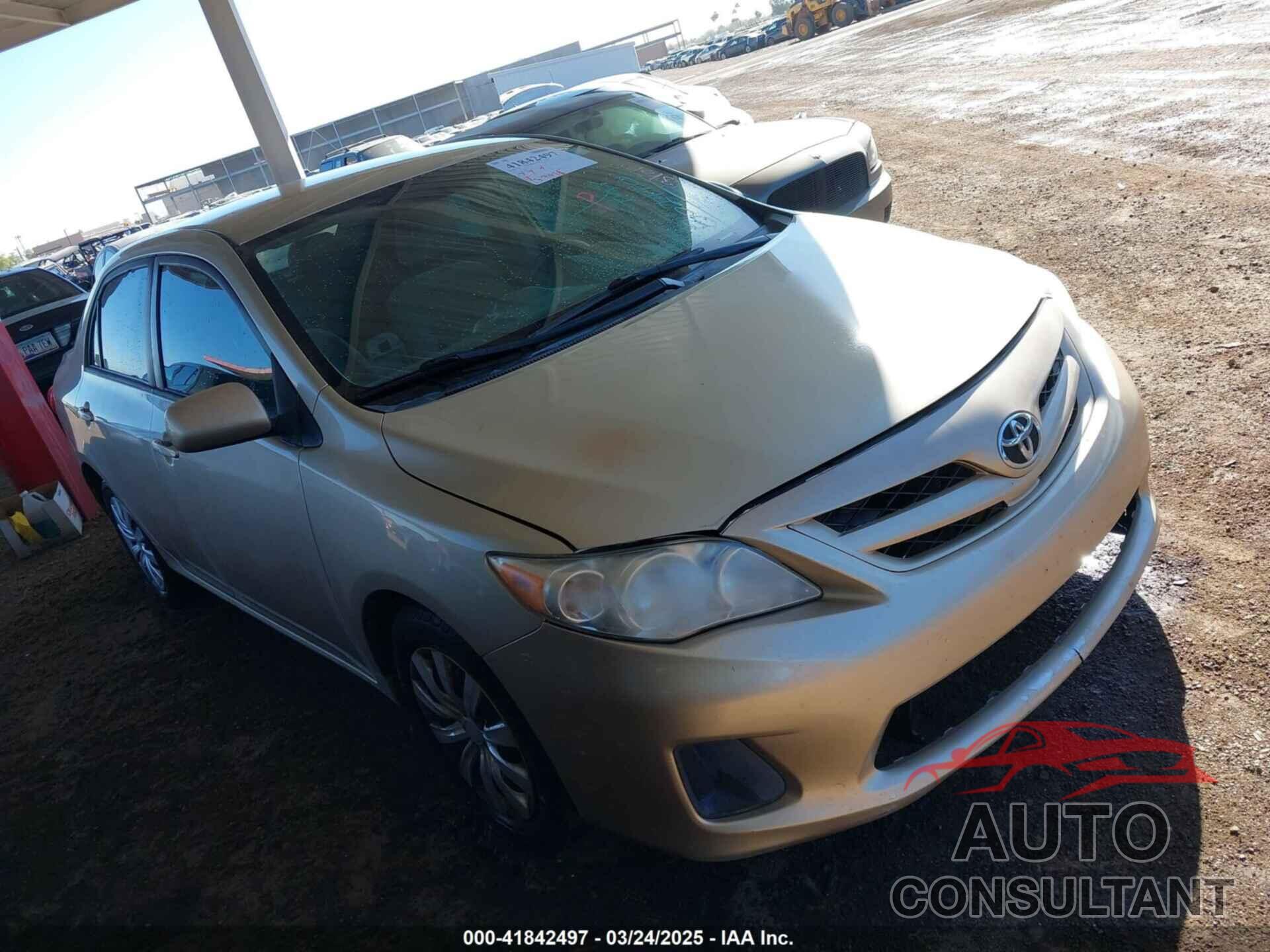 TOYOTA COROLLA 2012 - 2T1BU4EE0CC802440