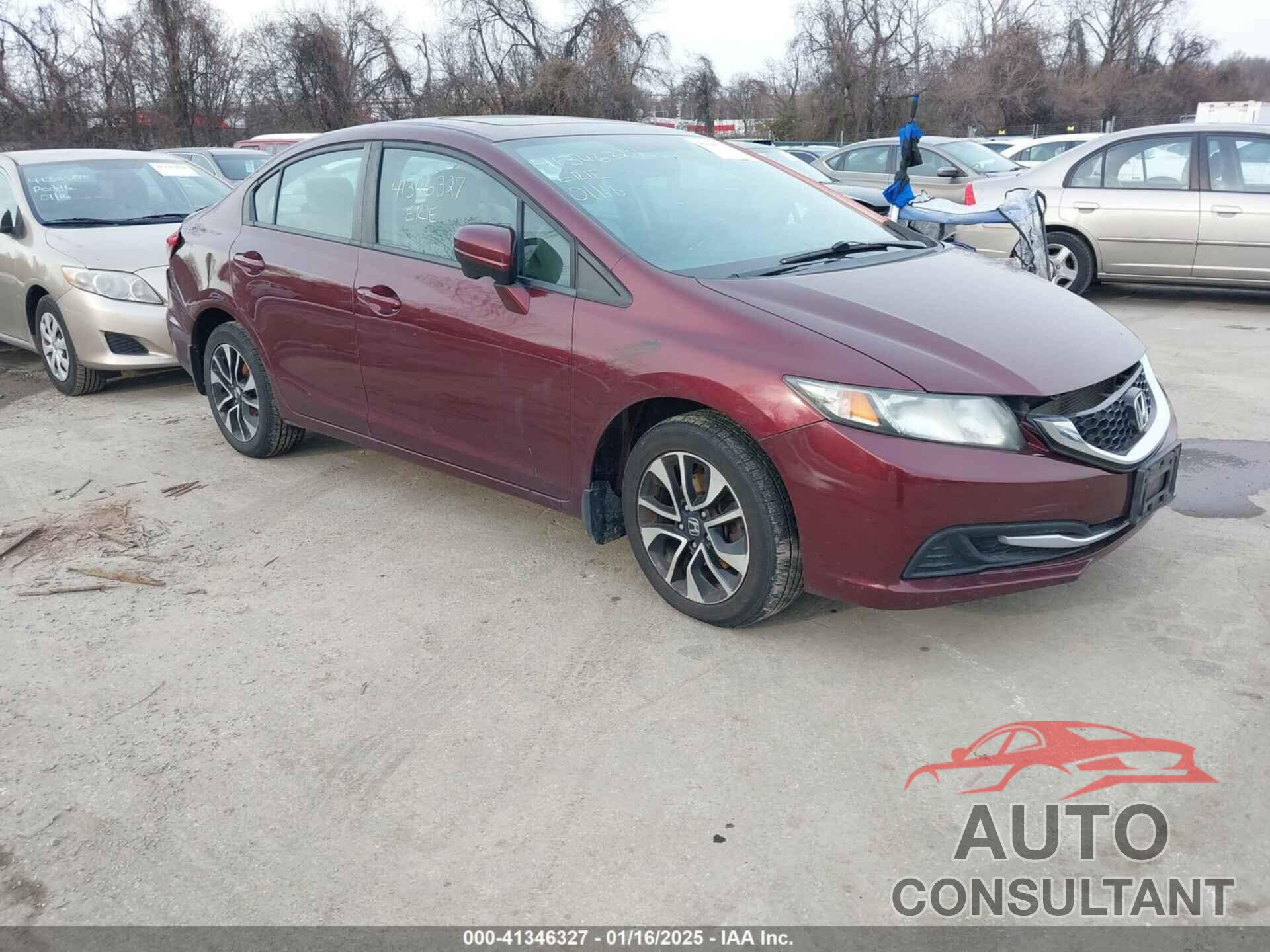 HONDA CIVIC 2014 - 19XFB2F83EE007889