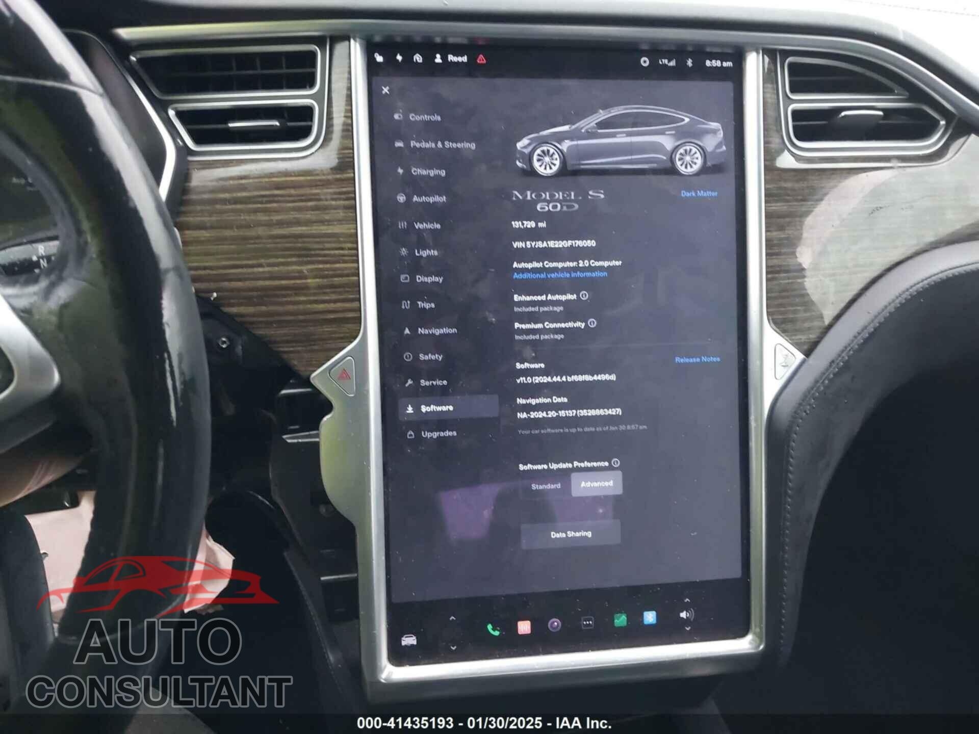 TESLA MODEL S 2016 - 5YJSA1E22GF176050