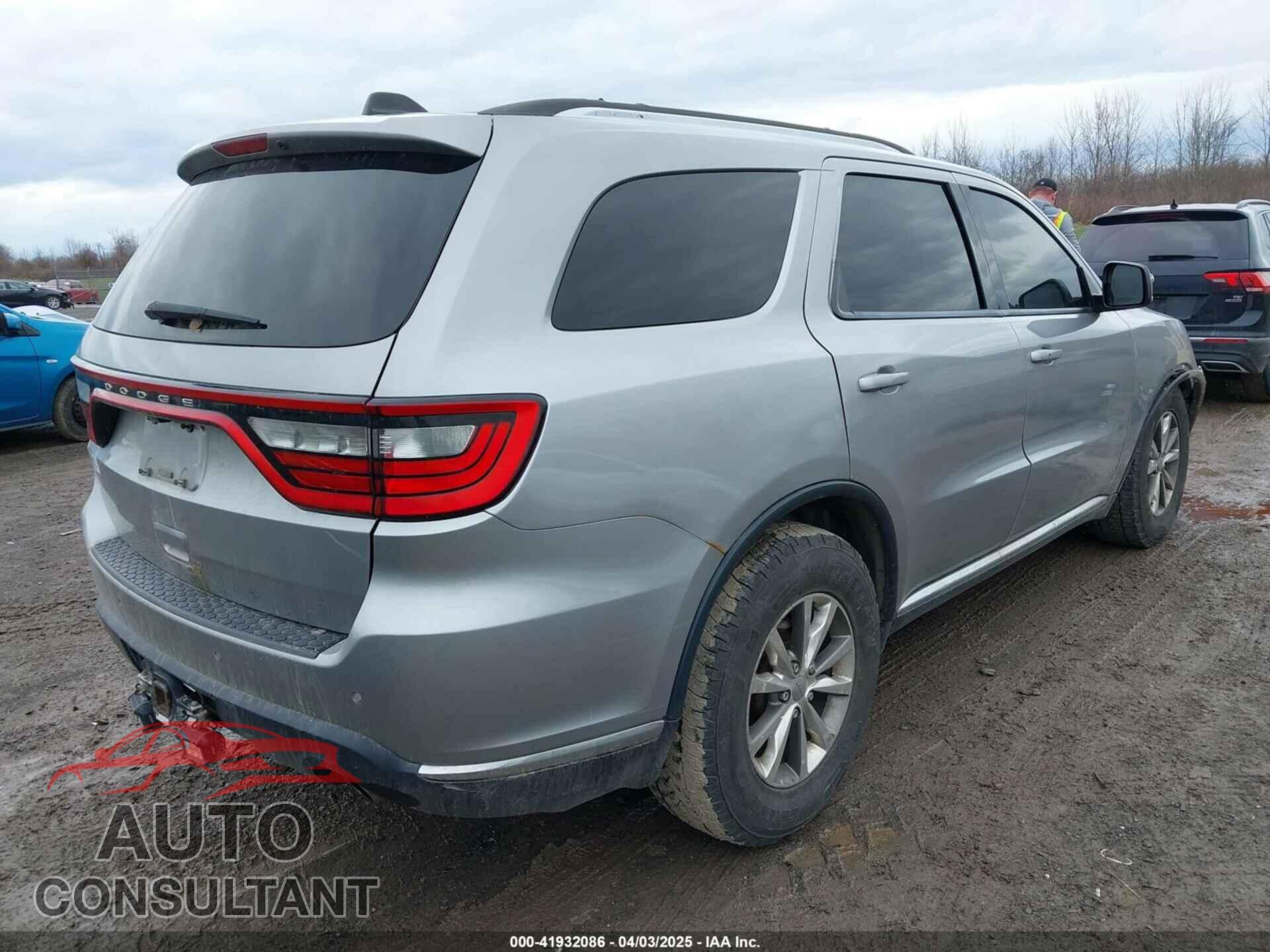 DODGE DURANGO 2015 - 1C4RDJDG2FC907624