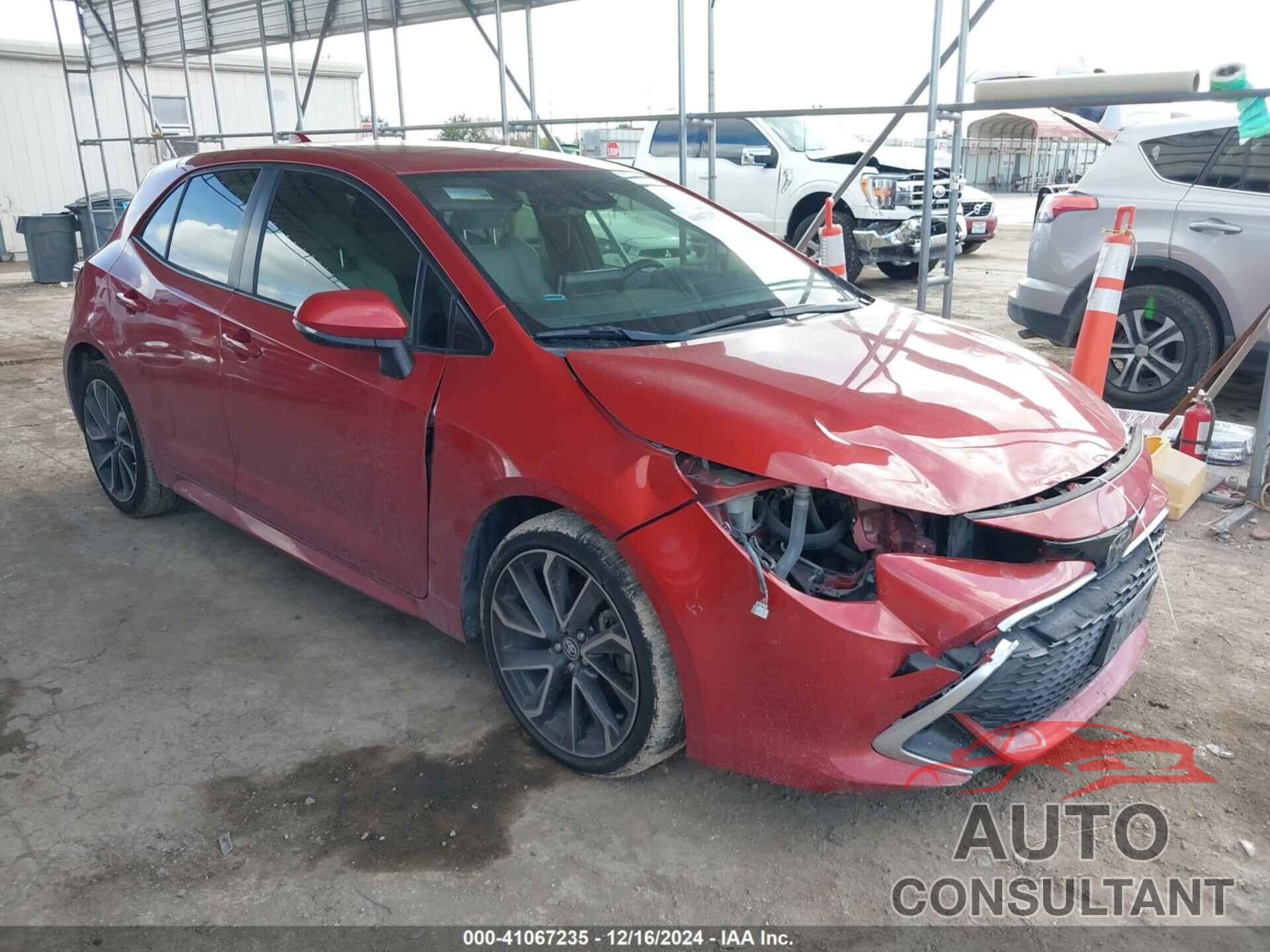 TOYOTA COROLLA 2020 - JTNC4RBE6L3102268