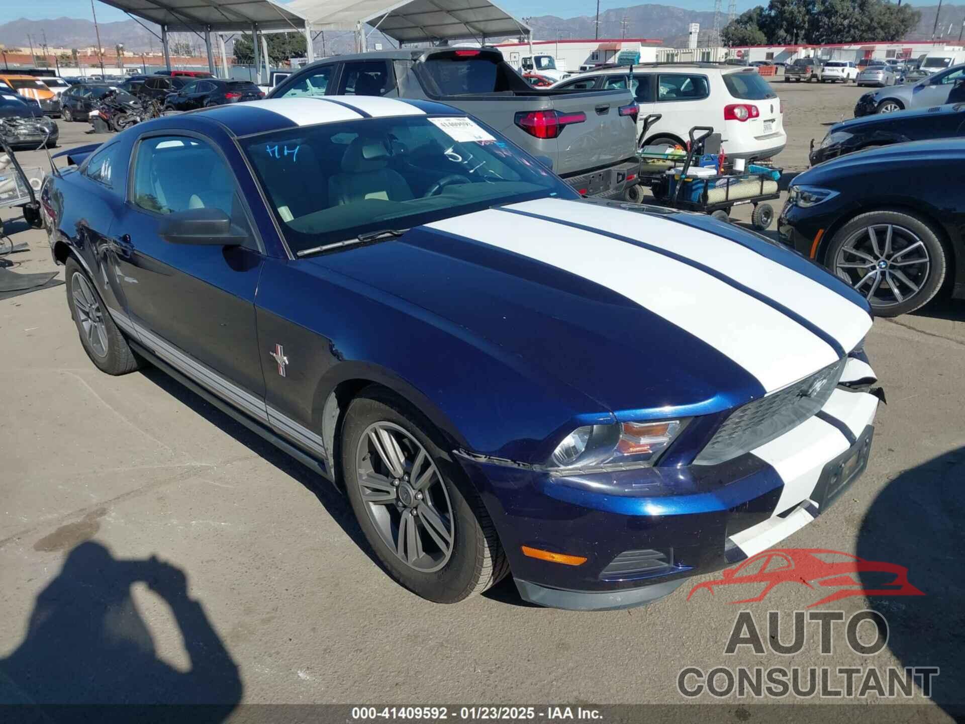 FORD MUSTANG 2012 - 1ZVBP8AM0C5222577
