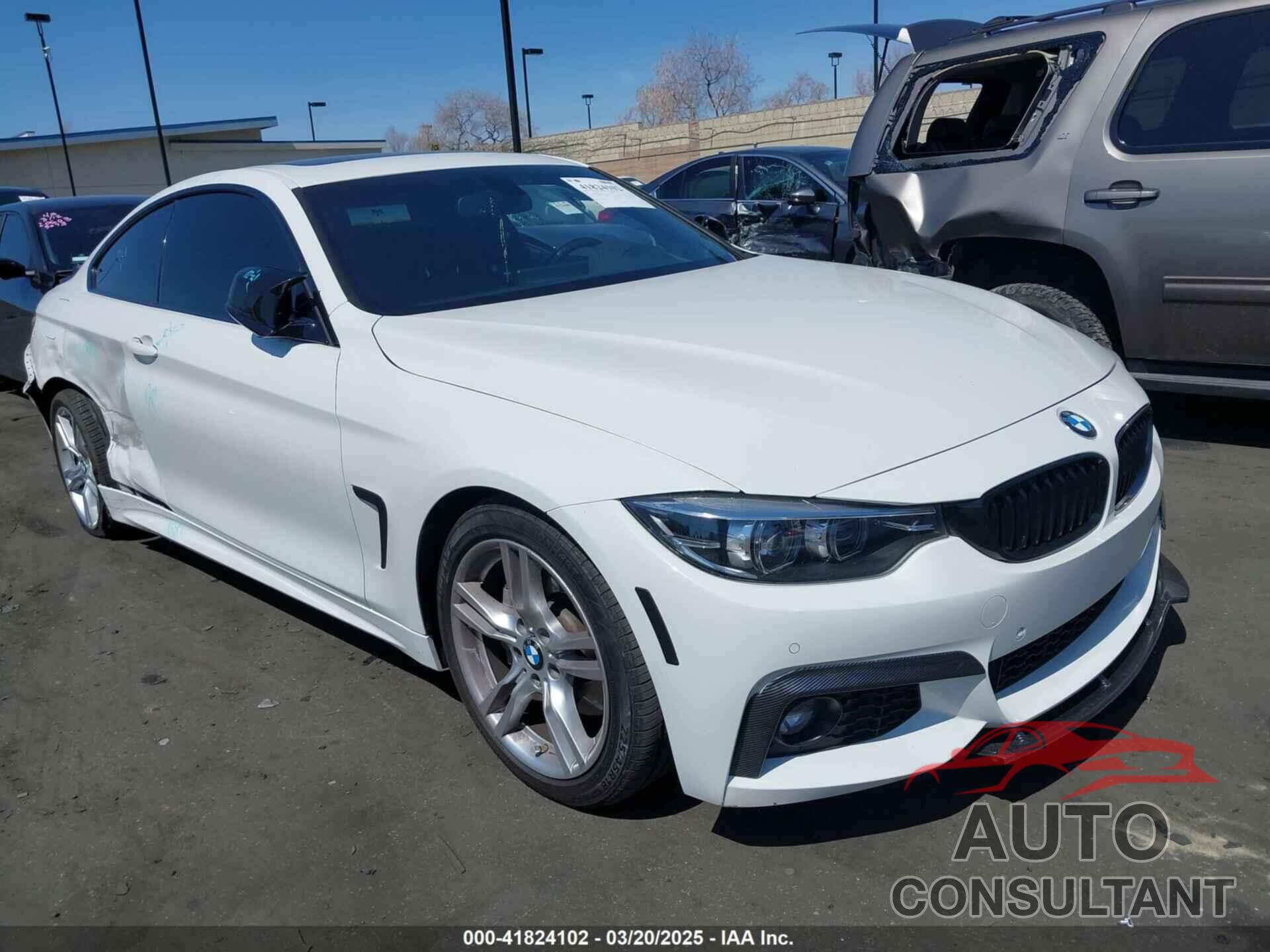 BMW 430I 2019 - WBA4W3C55KAF91660