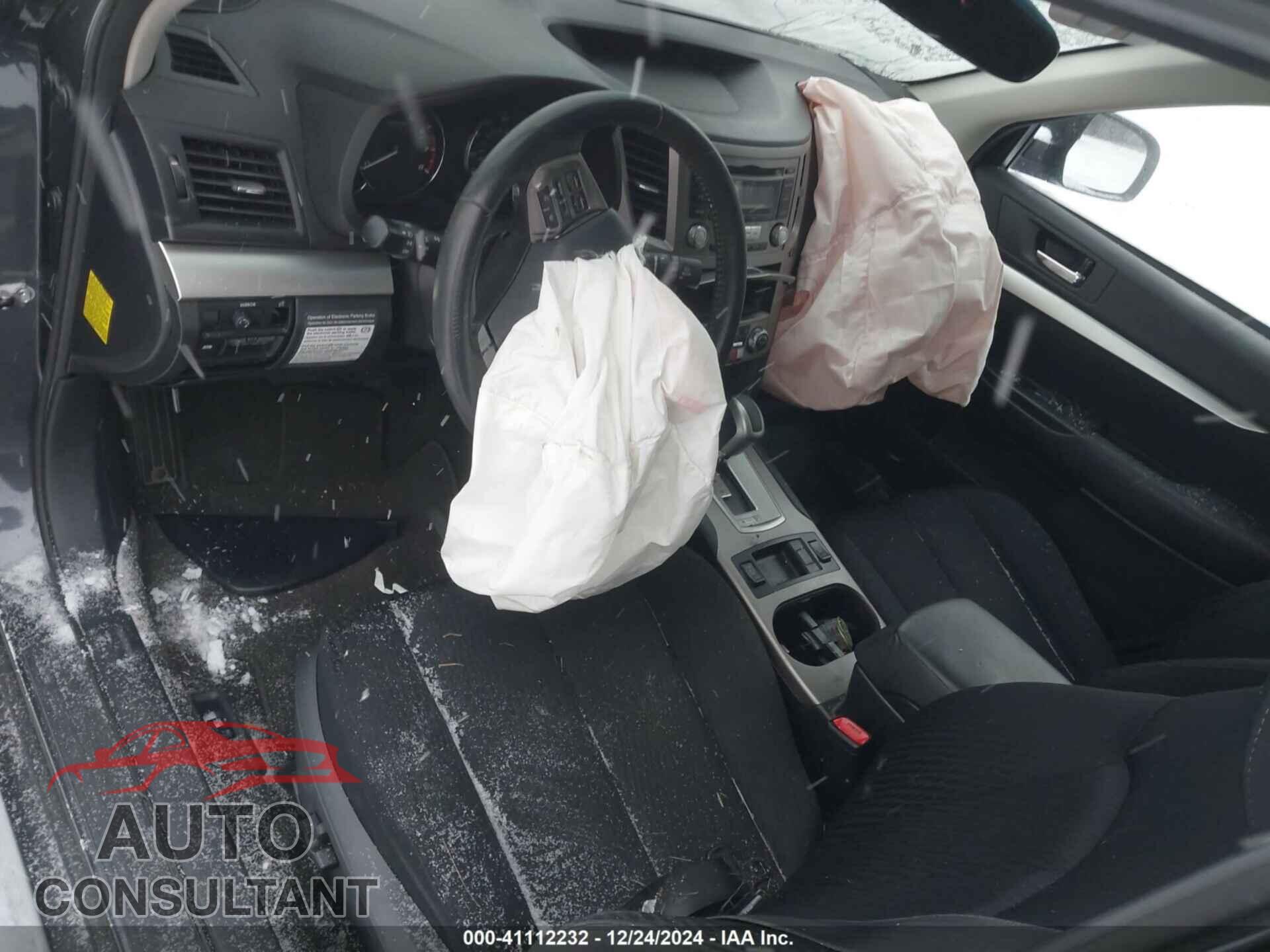 SUBARU OUTBACK 2012 - 4S4BRBGC8C3240146