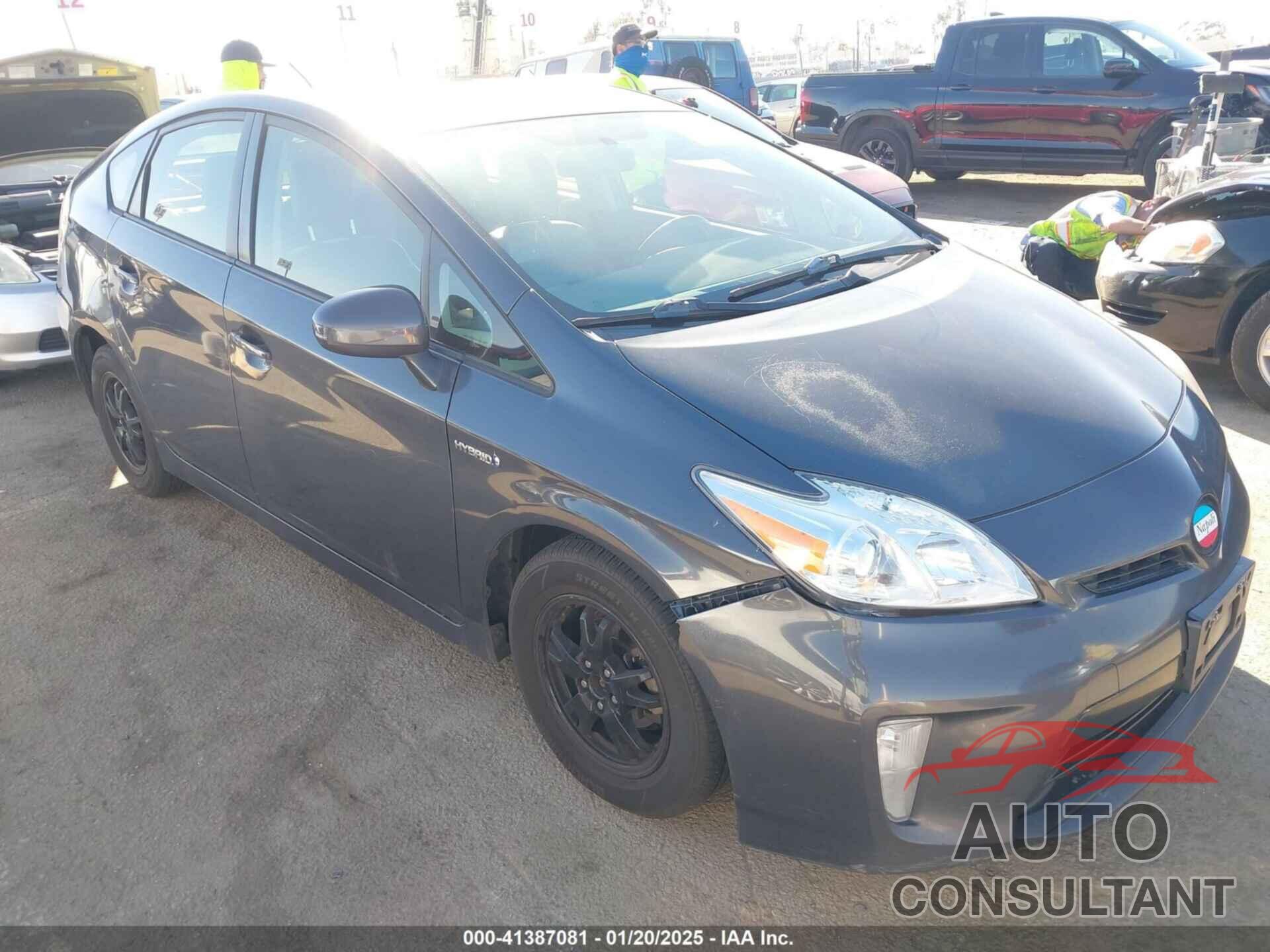 TOYOTA PRIUS 2012 - JTDKN3DU4C1614394