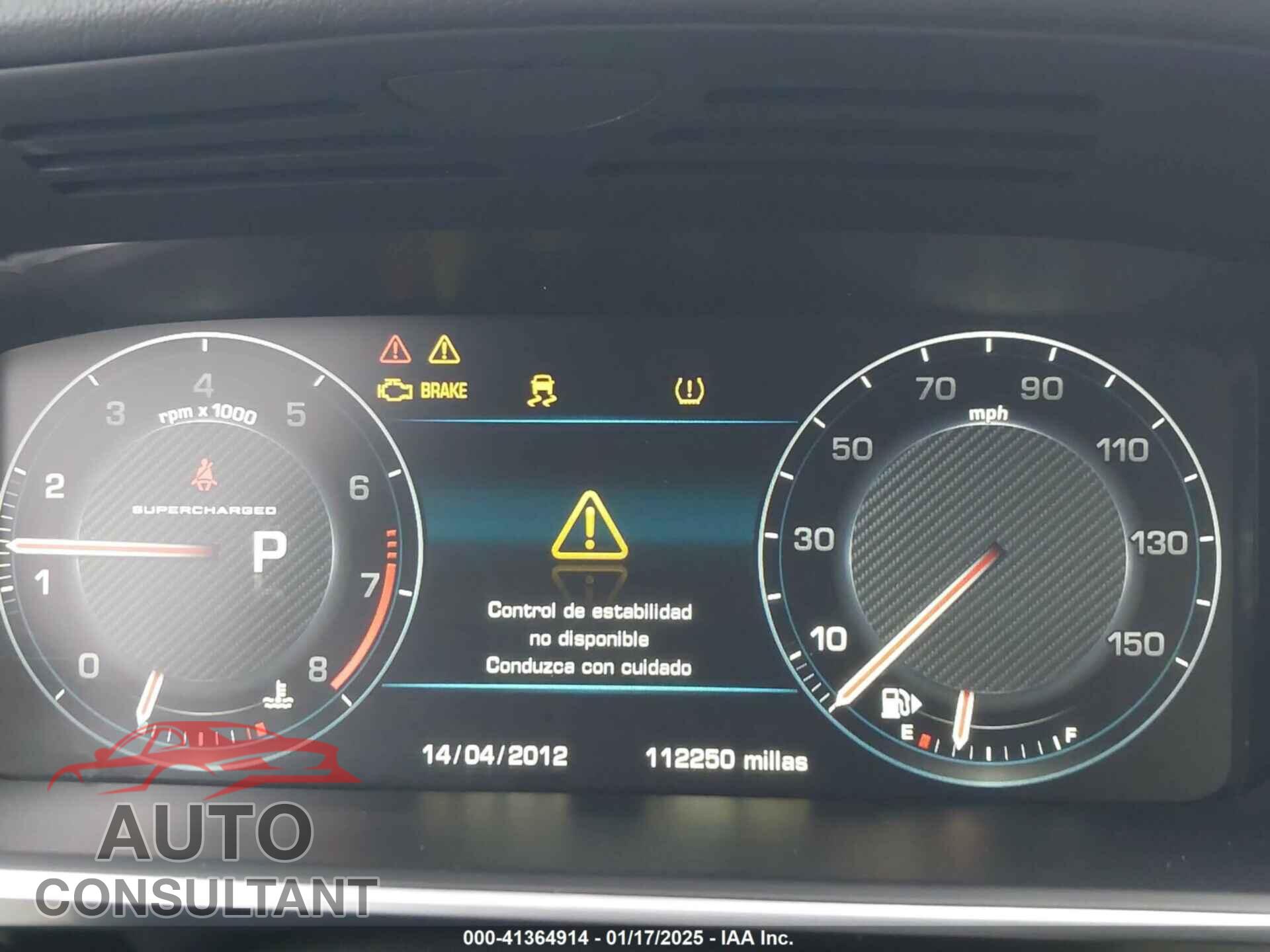 LAND ROVER RANGE ROVER 2013 - SALGS2EF9DA102181