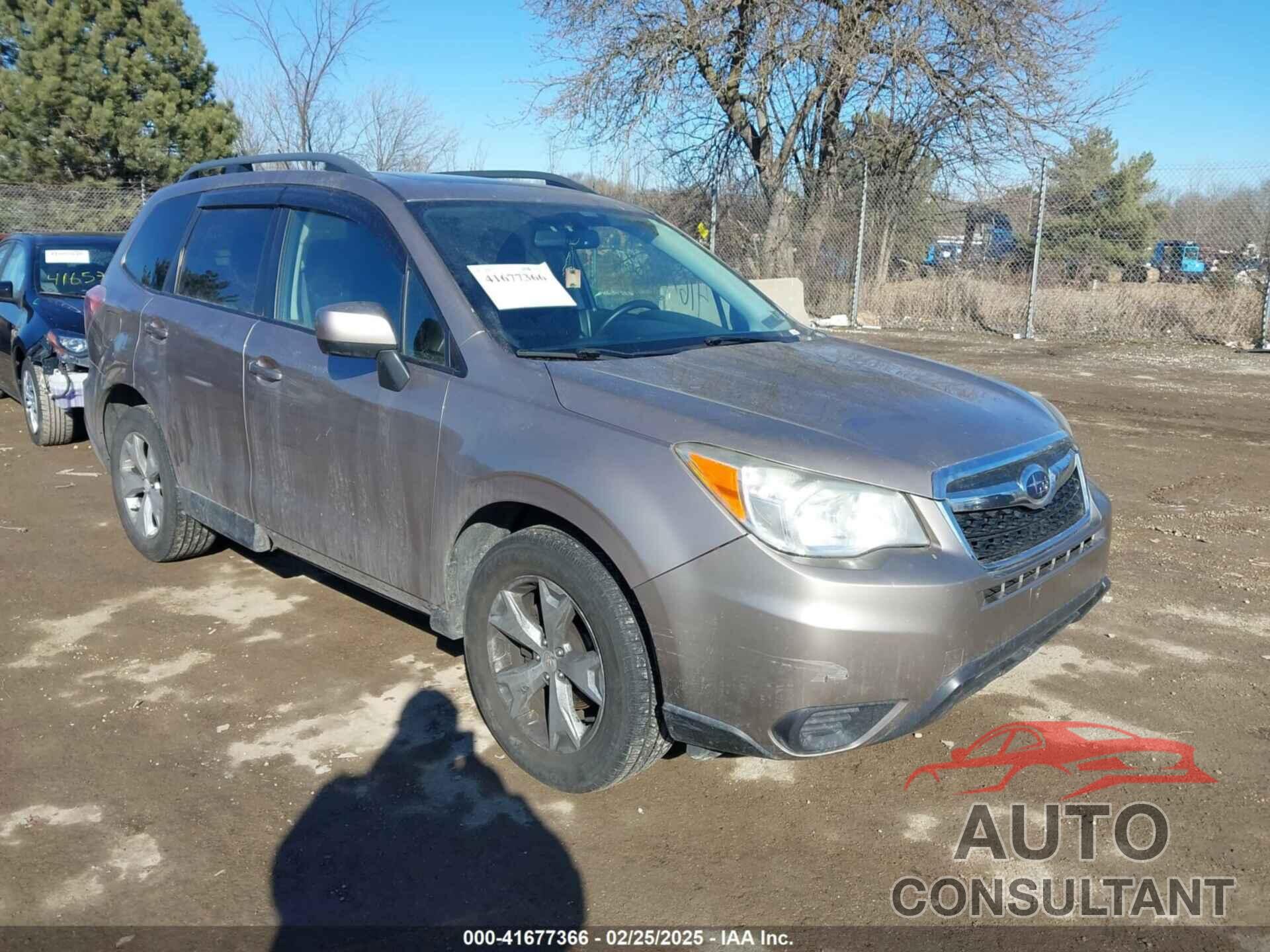 SUBARU FORESTER 2014 - JF2SJAEC5EH555261