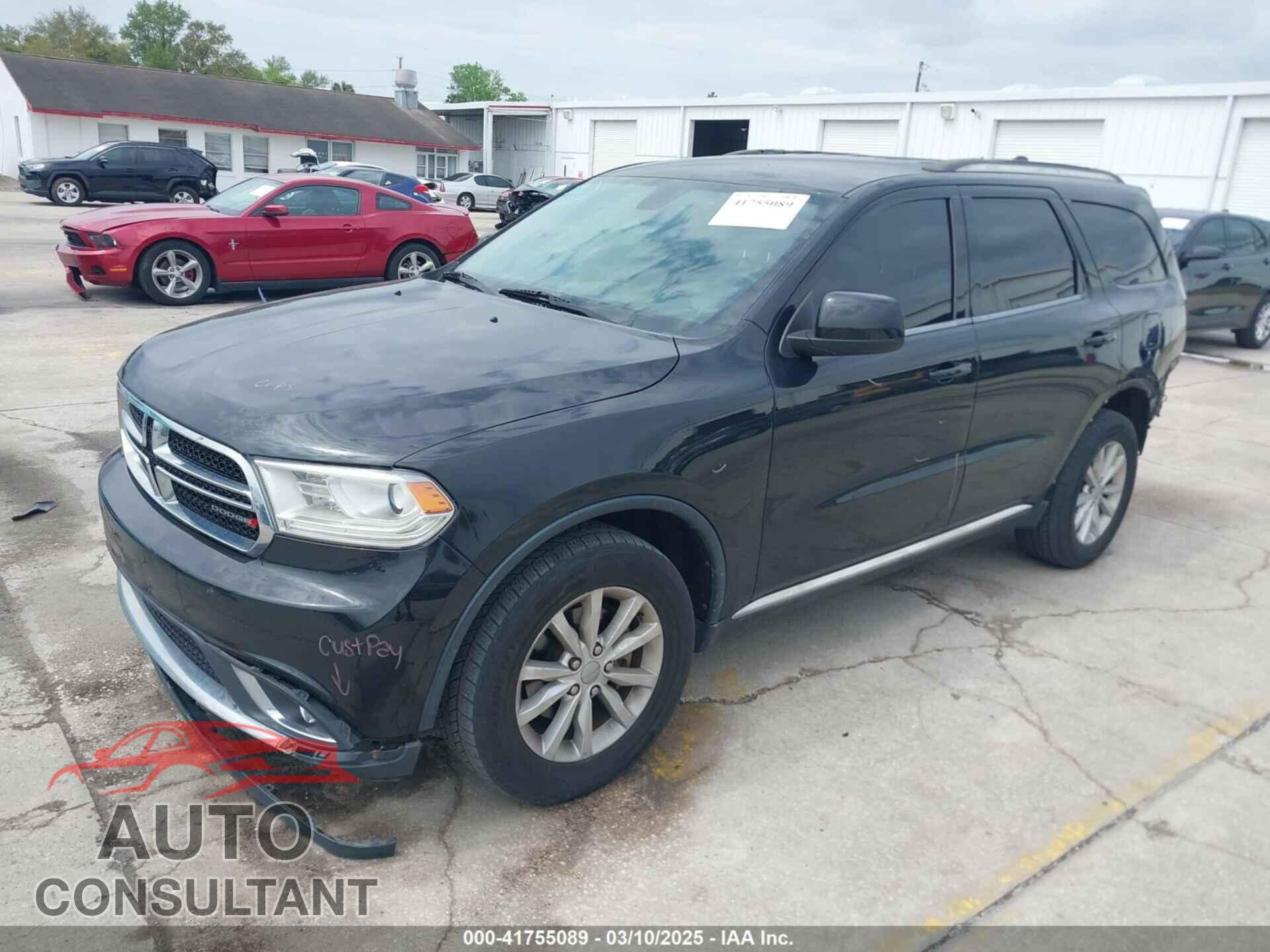 DODGE DURANGO 2014 - 1C4RDJAG9EC552177