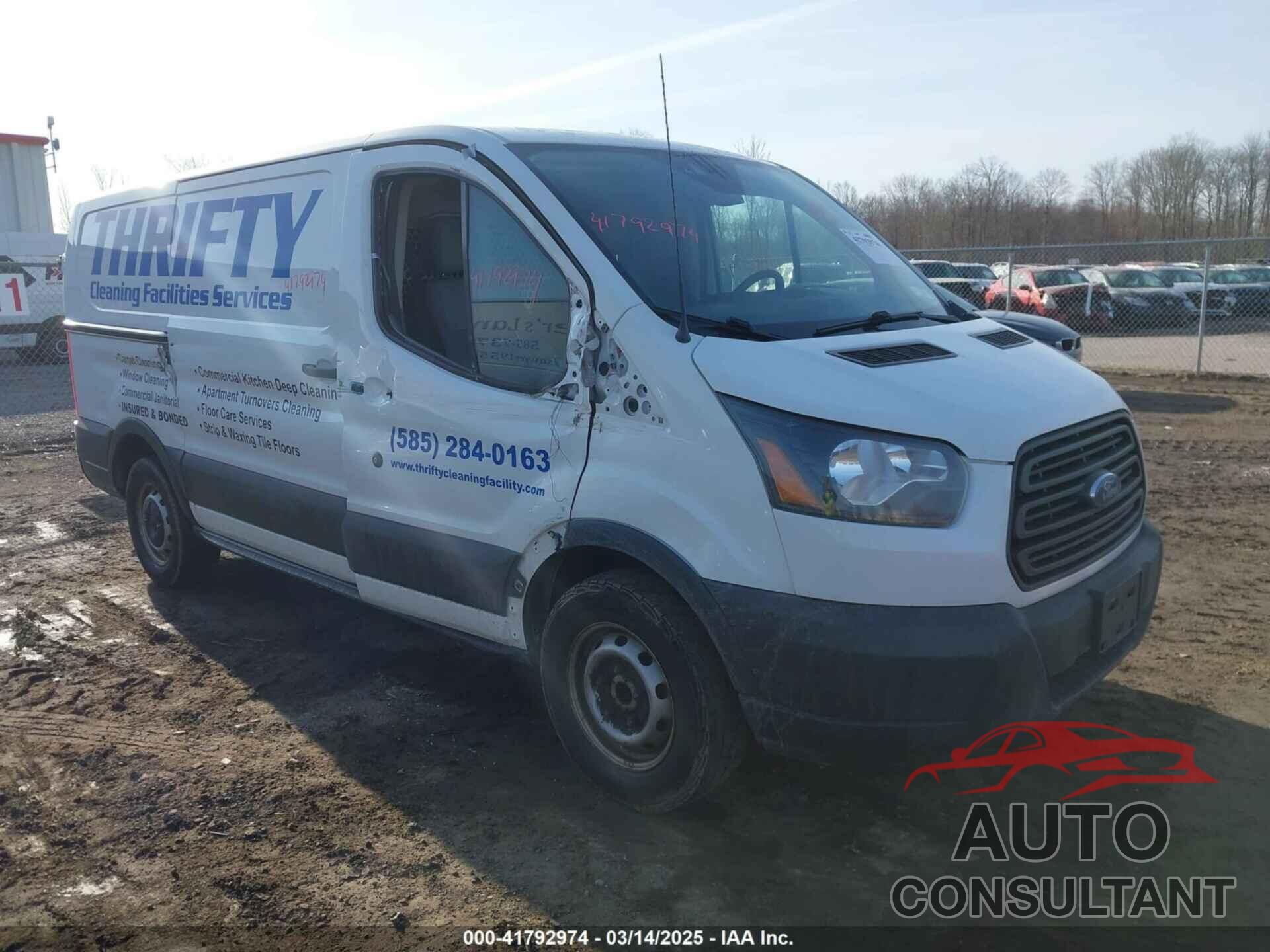 FORD TRANSIT-150 2017 - 1FTYE1YM5HKA01629