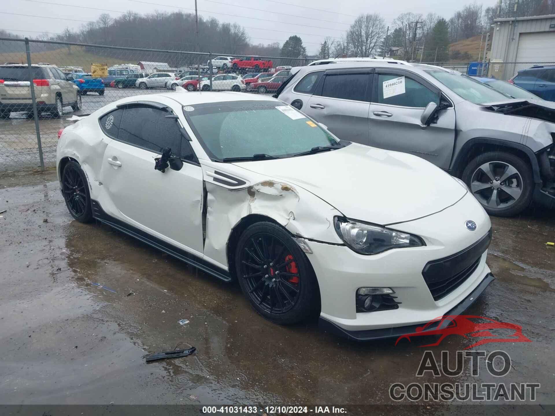 SUBARU BRZ 2015 - JF1ZCAC14F9600877