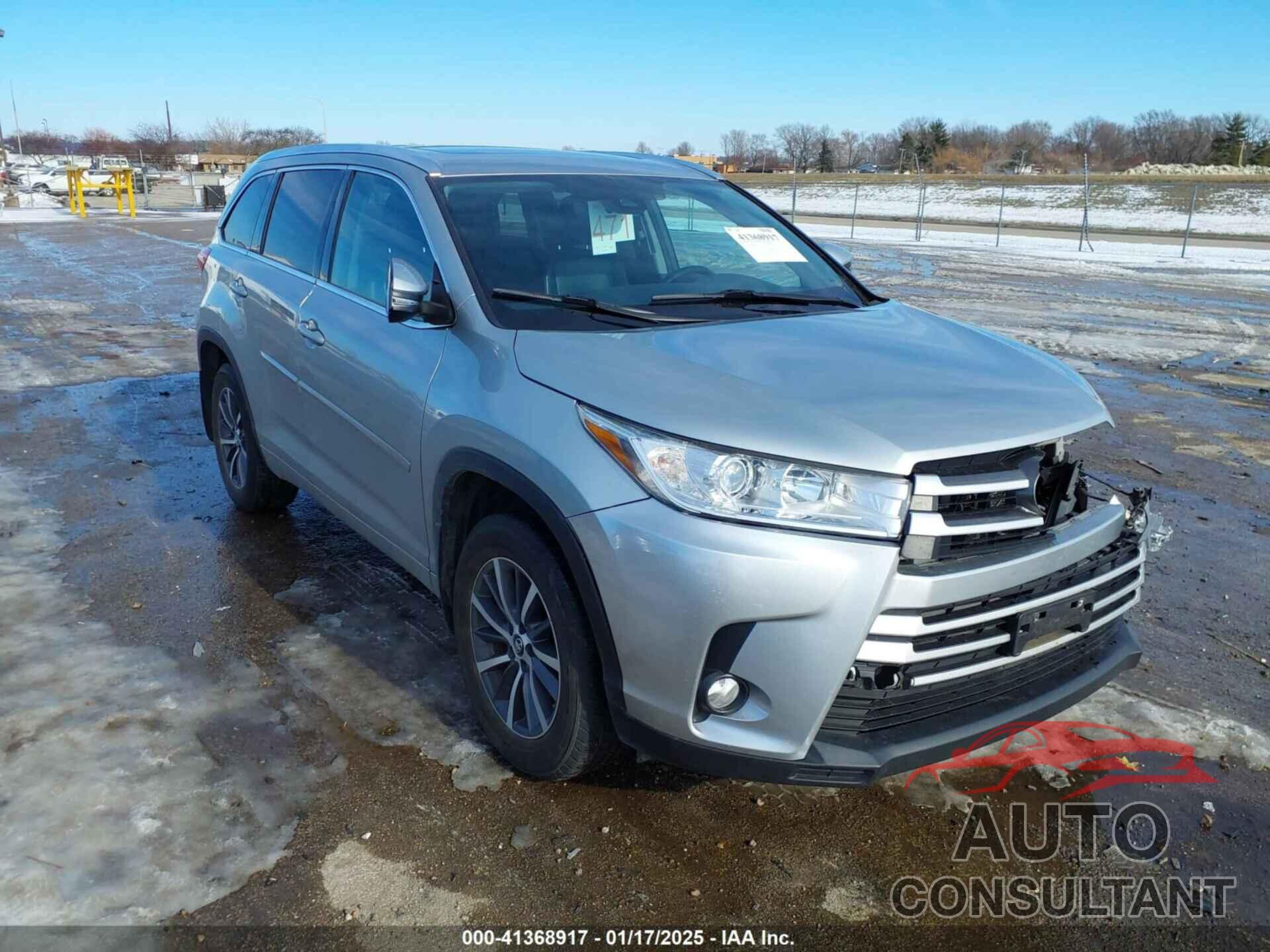 TOYOTA HIGHLANDER 2017 - 5TDJZRFH6HS446304