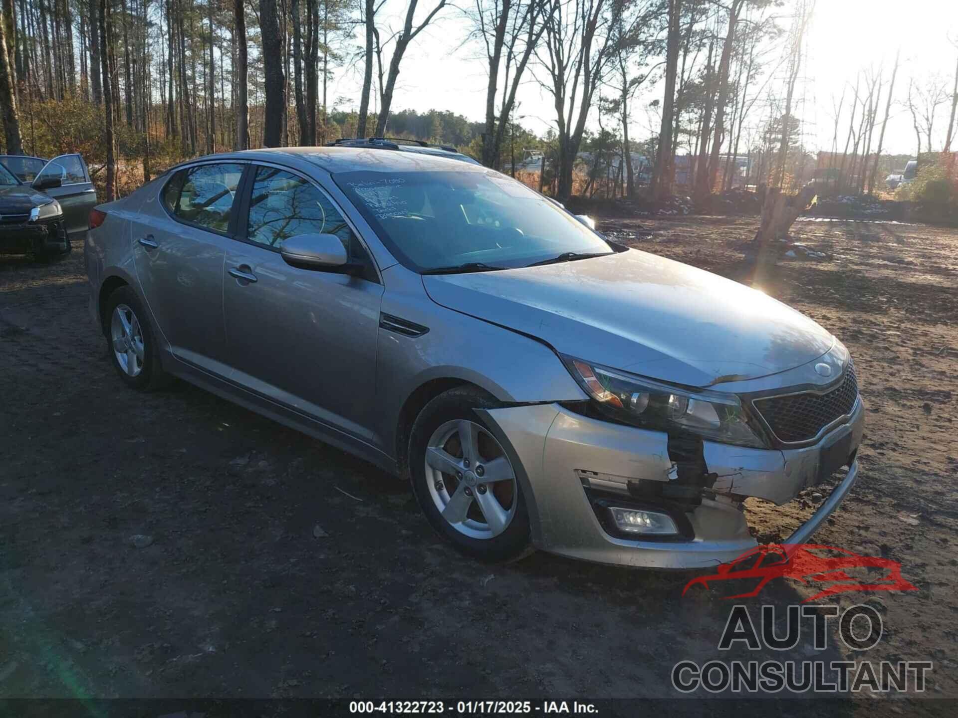 KIA OPTIMA 2014 - KNAGM4A72E5461357