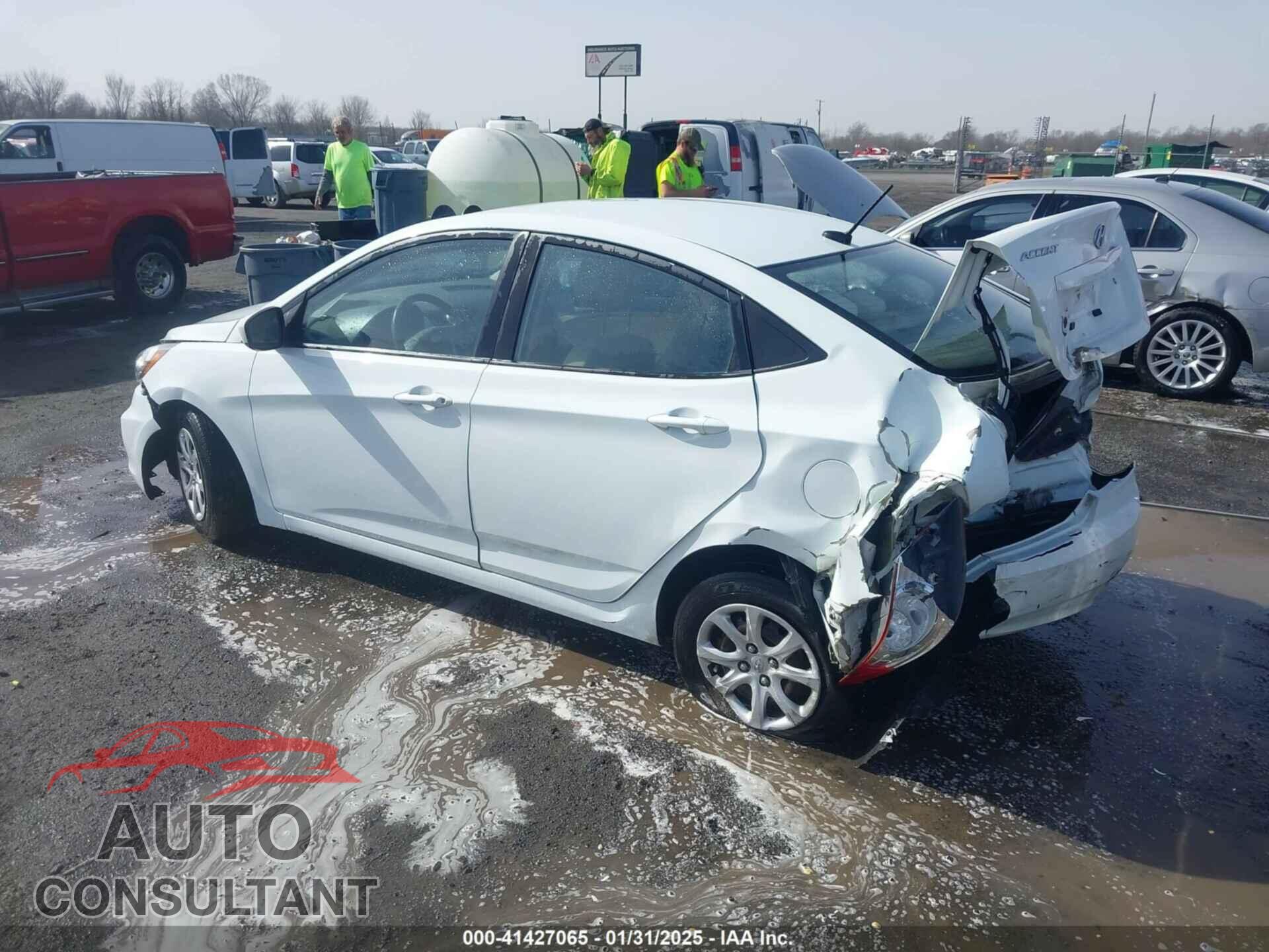 HYUNDAI ACCENT 2013 - KMHCT4AE3DU509662