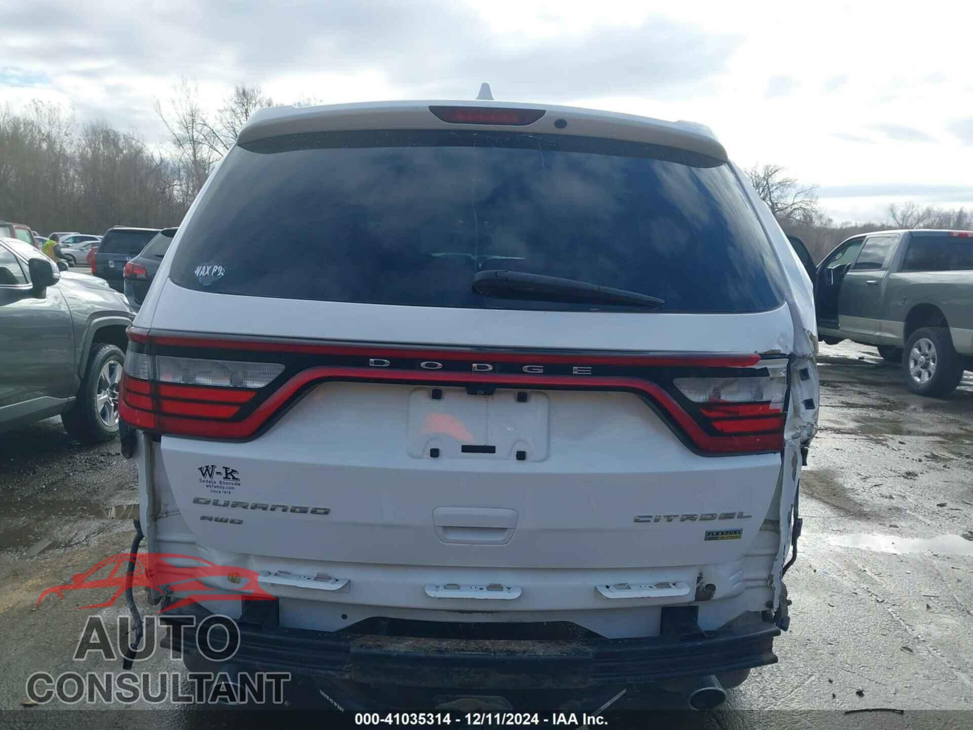 DODGE DURANGO 2014 - 1C4RDJEG4EC437304