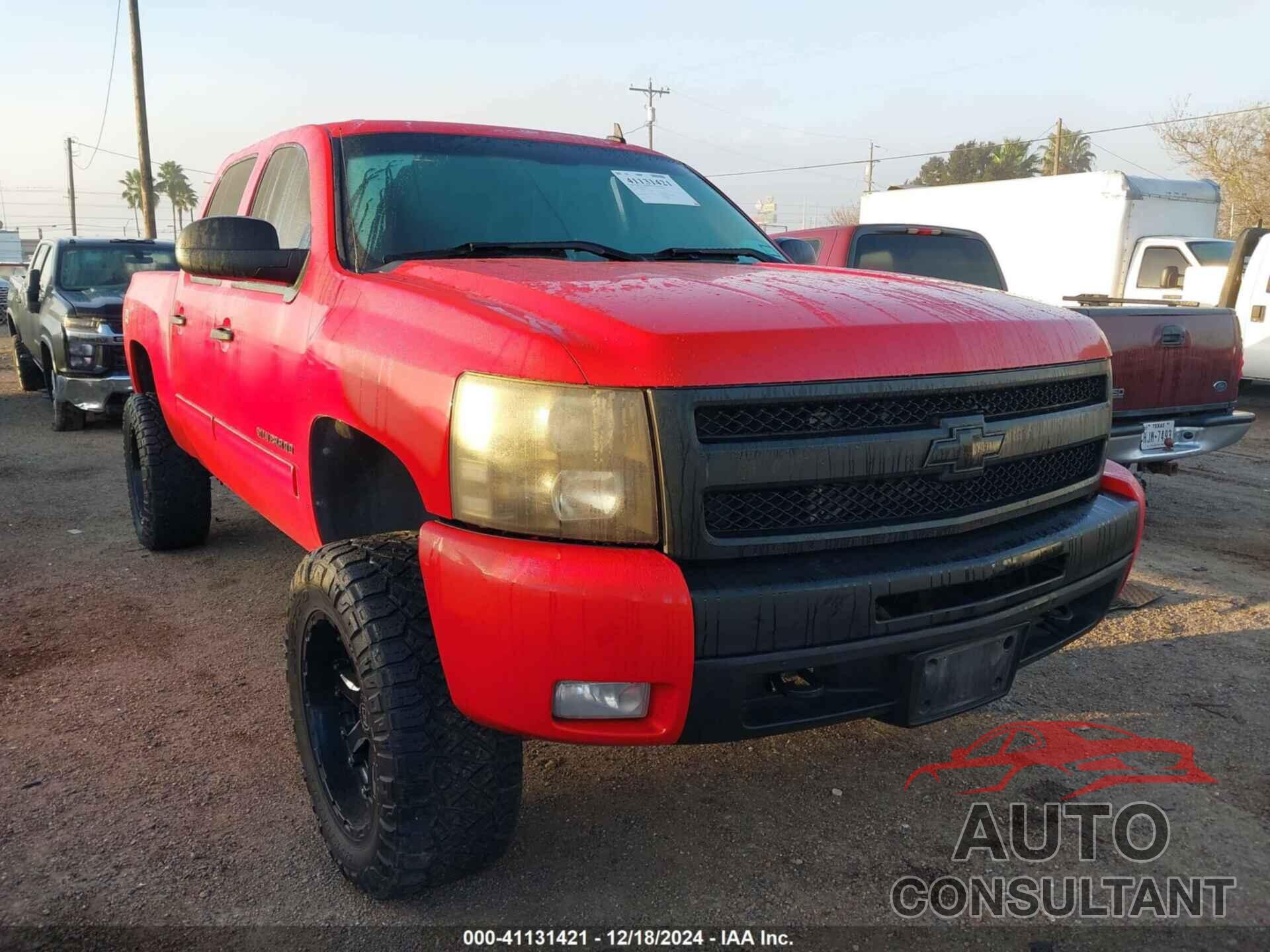 CHEVROLET SILVERADO 1500 2009 - 3GCEK23M39G187382