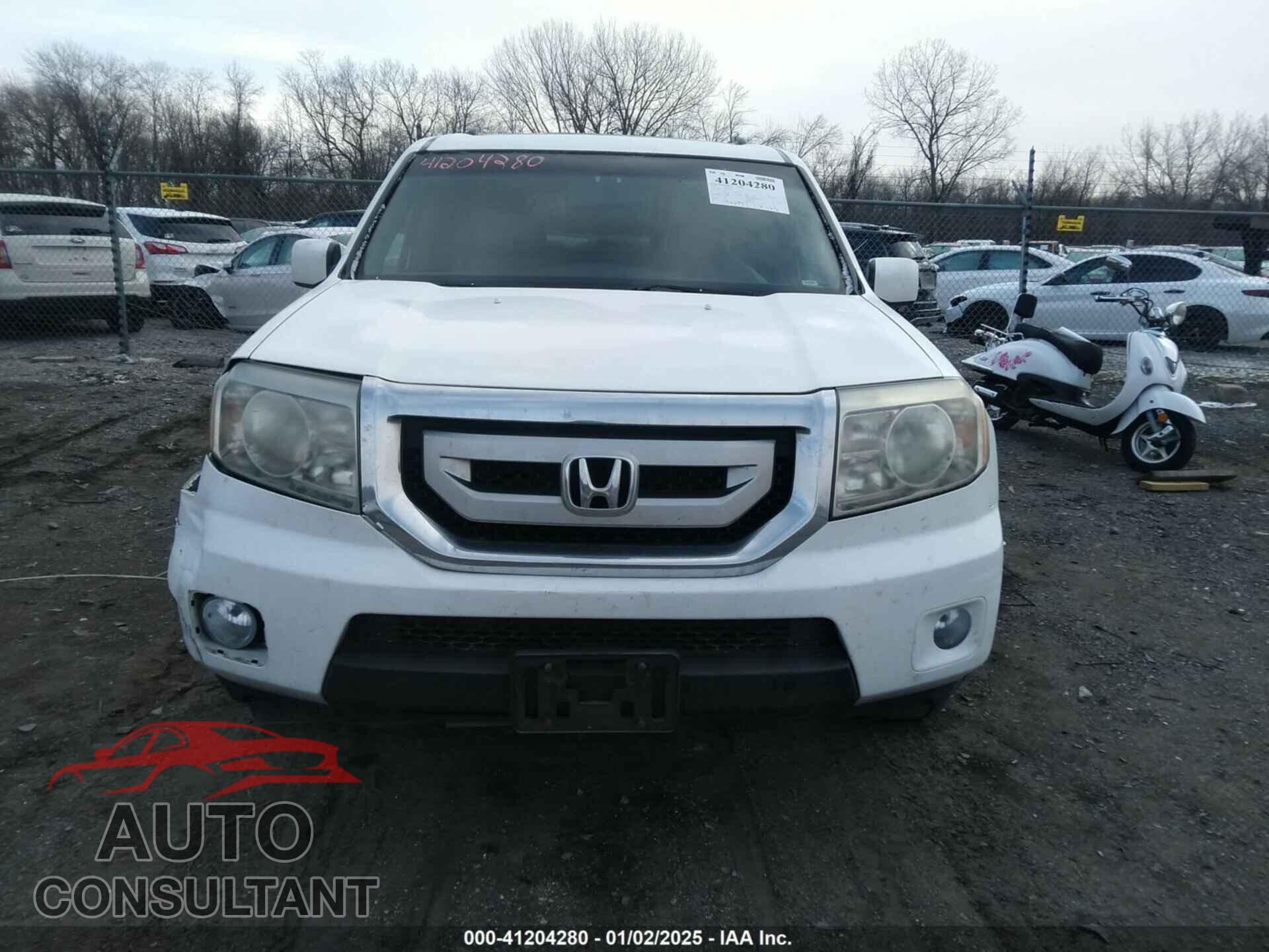 HONDA PILOT 2009 - 5FNYF48559B034569