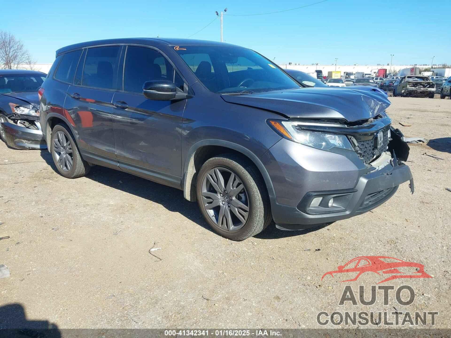 HONDA PASSPORT 2019 - 5FNYF7H54KB000467