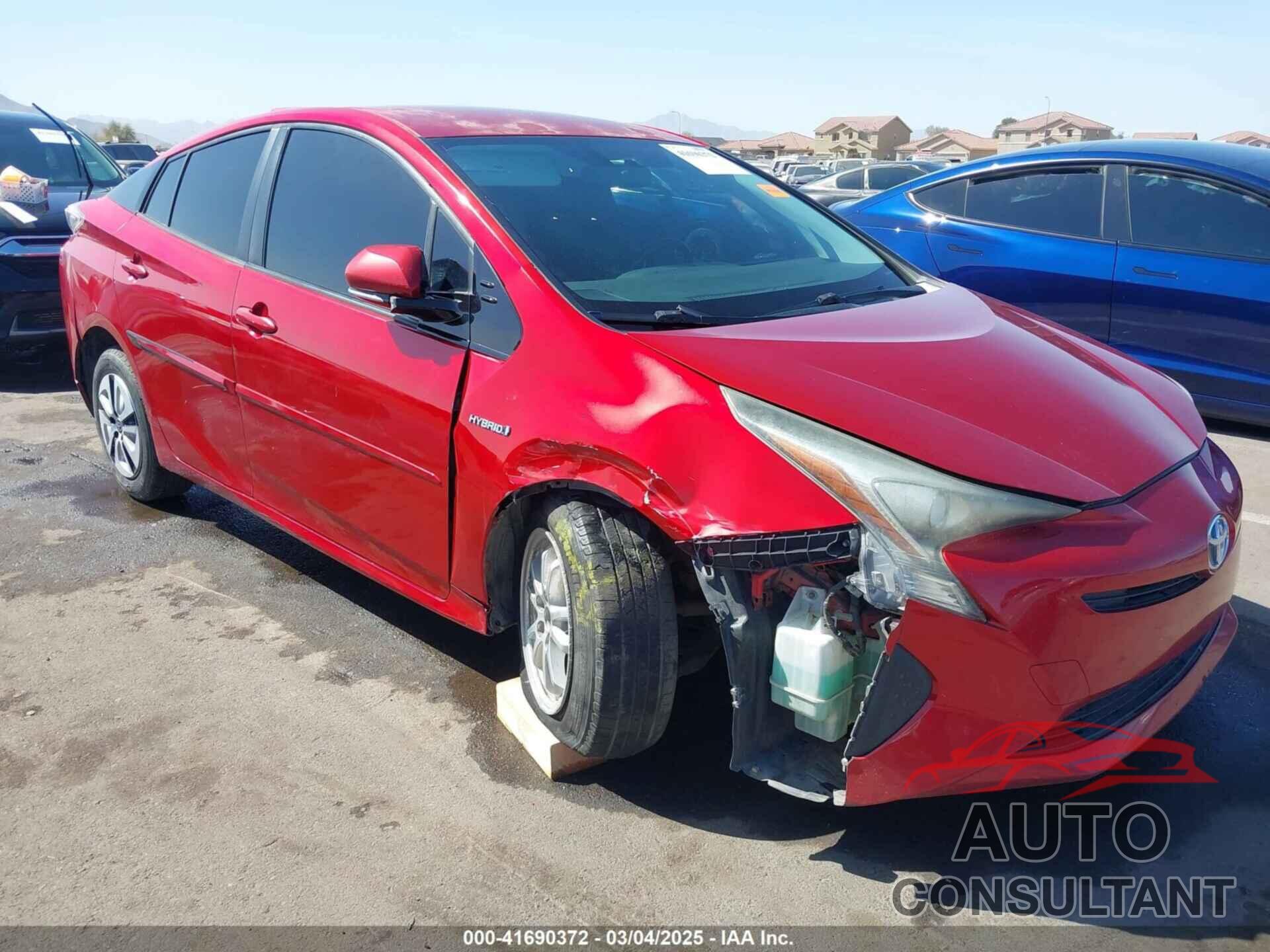 TOYOTA PRIUS 2016 - JTDKARFU2G3519256