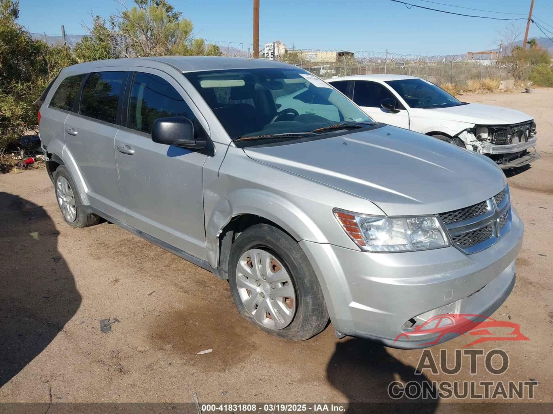 DODGE JOURNEY 2014 - 3C4PDCAB8ET241836
