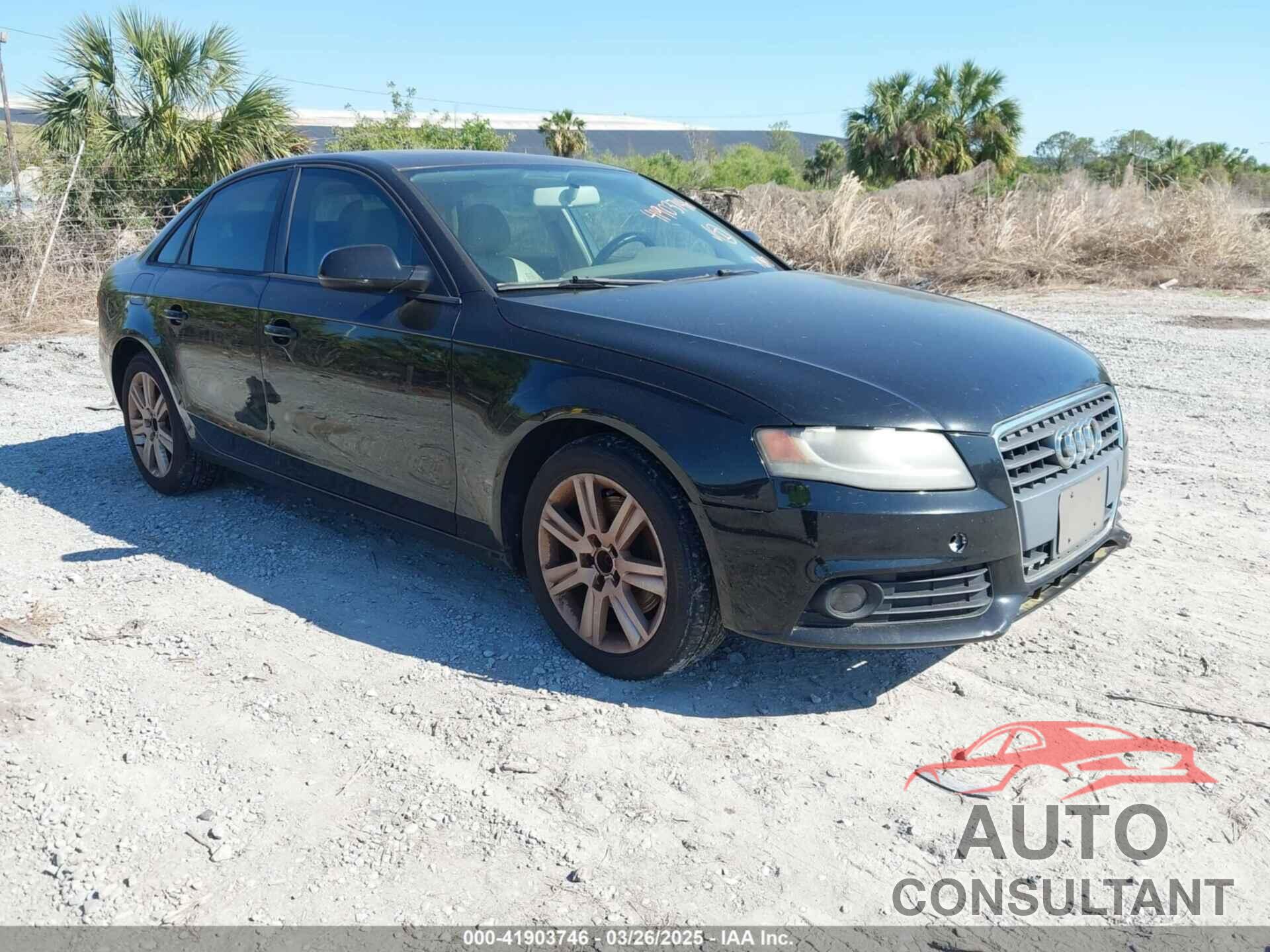 AUDI A4 2010 - WAUAFAFLXAN057236