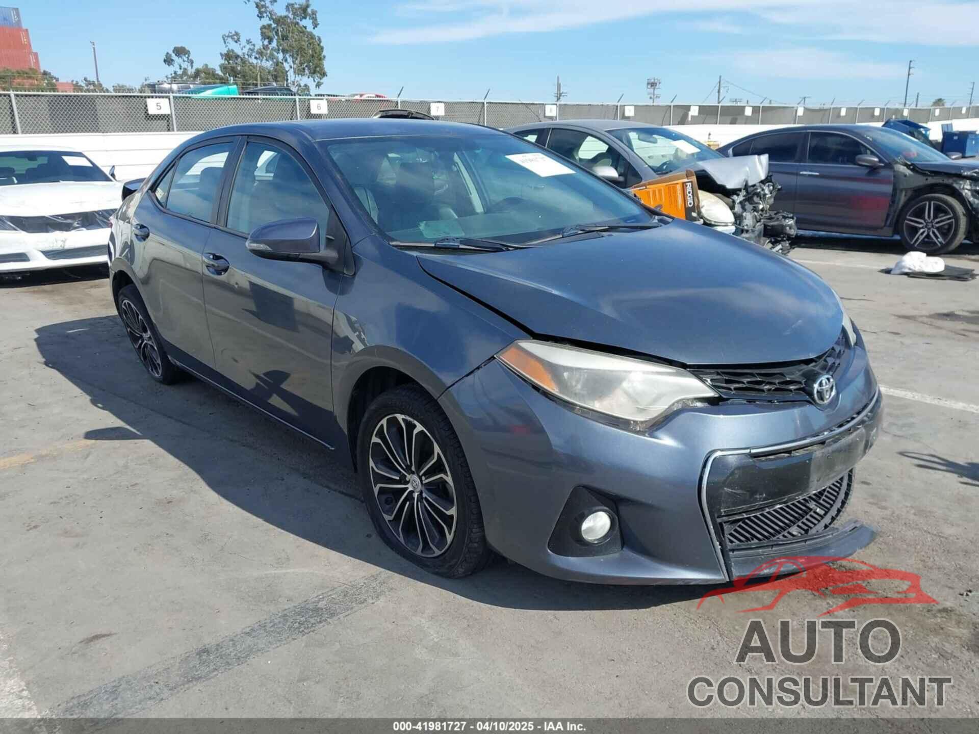 TOYOTA COROLLA 2016 - 5YFBURHE8GP405511