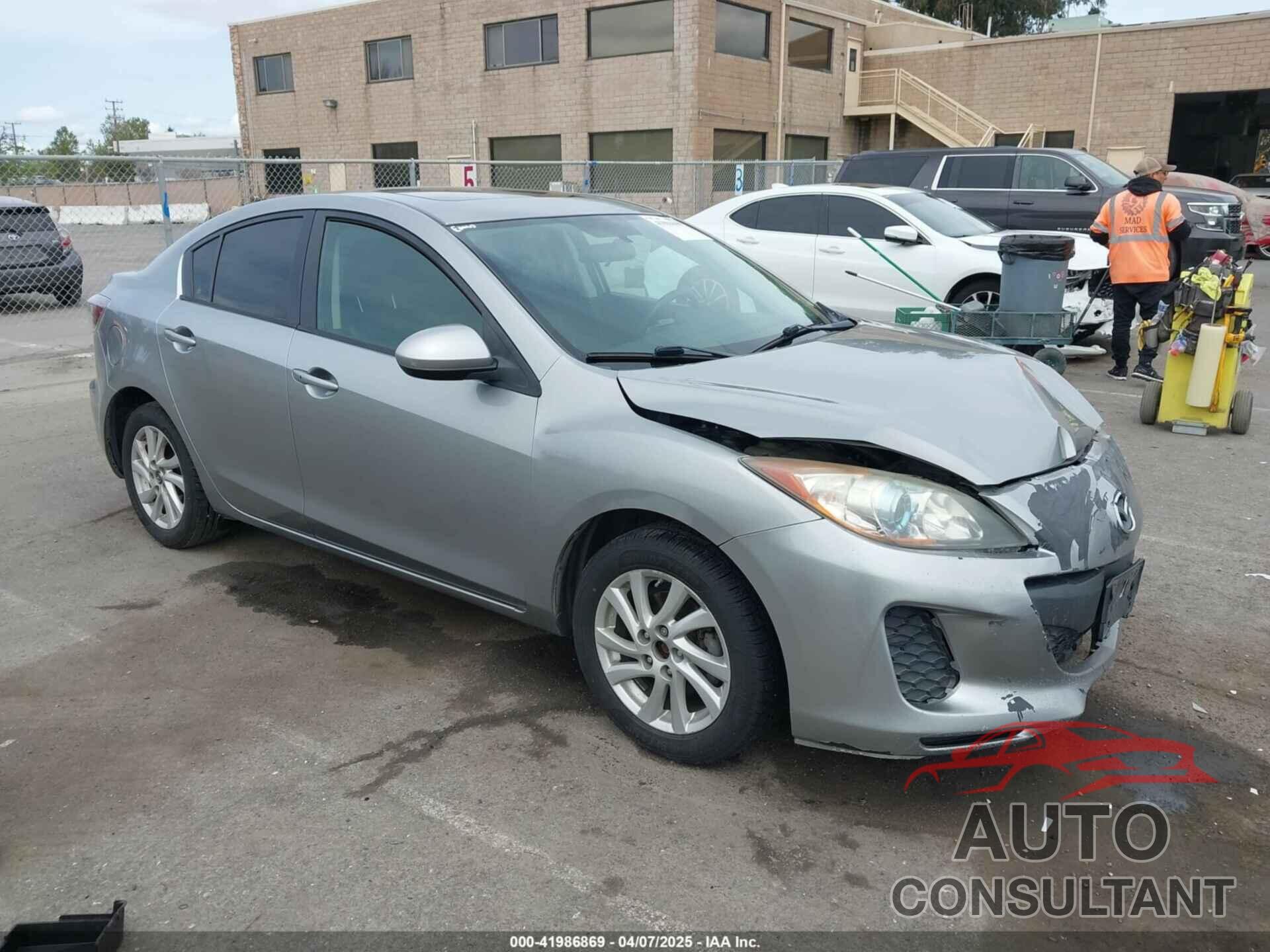 MAZDA MAZDA3 2013 - JM1BL1WP0D1790992