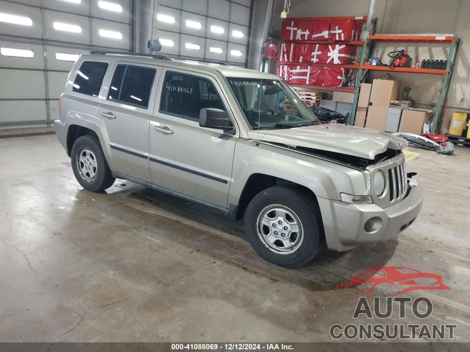 JEEP PATRIOT 2010 - 1J4NF2GB9AD622009