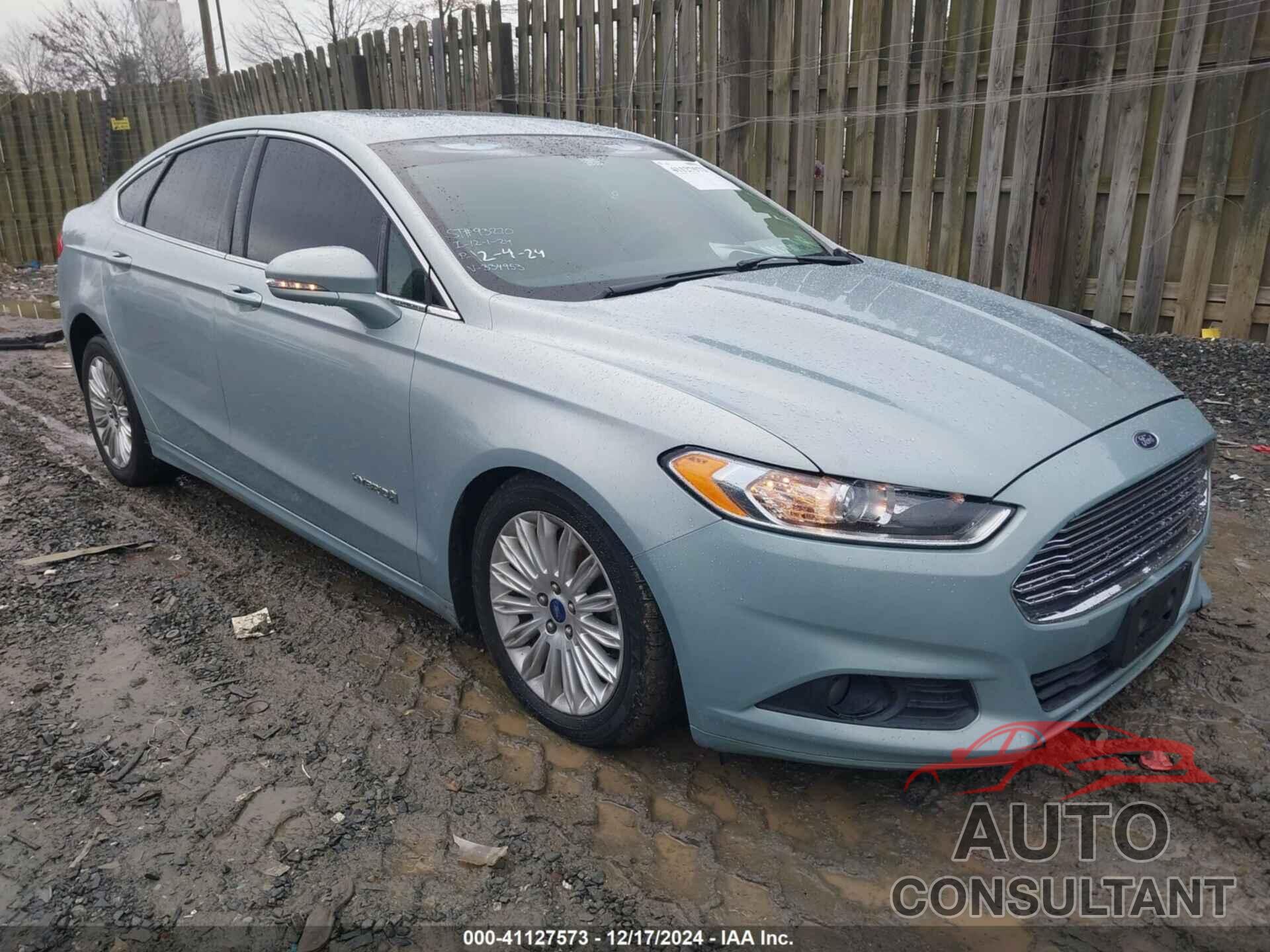 FORD FUSION HYBRID 2013 - 3FA6P0LU4DR334953
