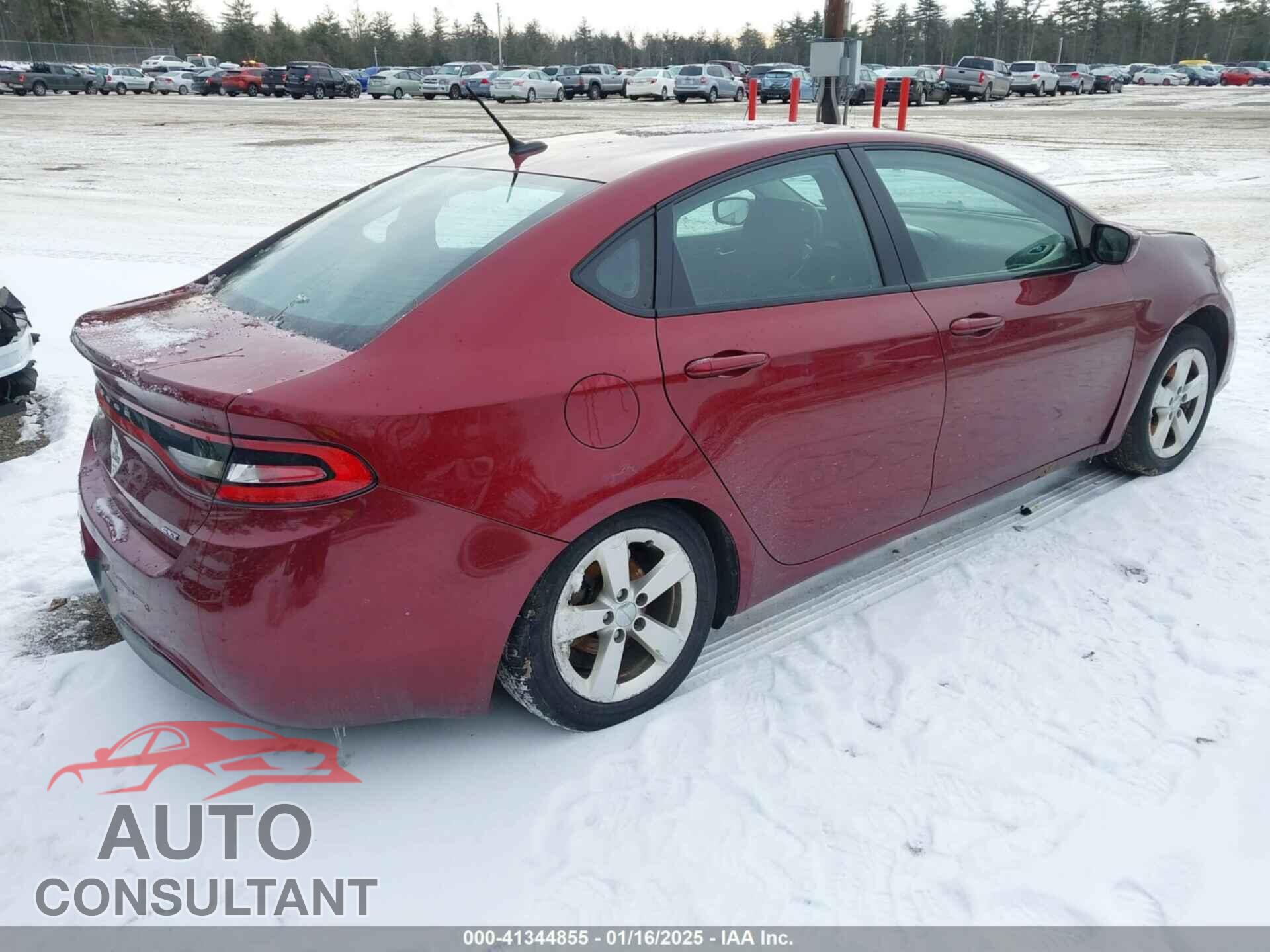 DODGE DART 2015 - 1C3CDFBB6FD374380