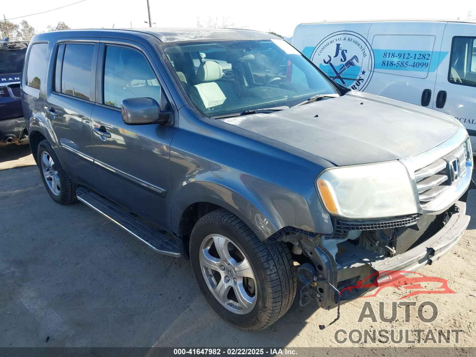 HONDA PILOT 2013 - 5FNYF3H4XDB004252
