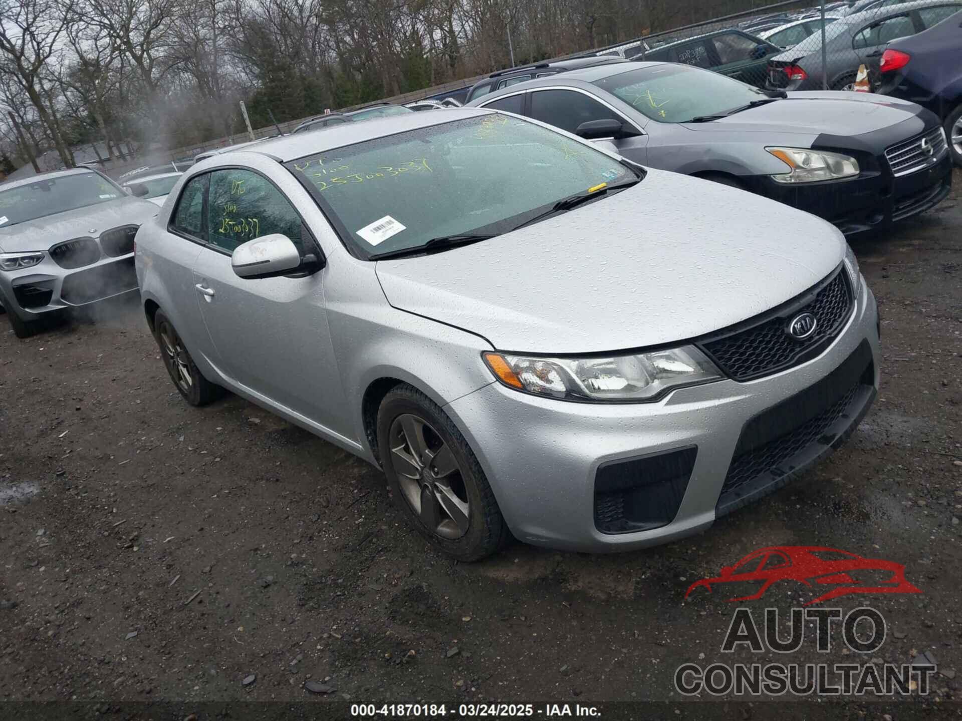 KIA FORTE KOUP 2011 - KNAFU6A22B5370421