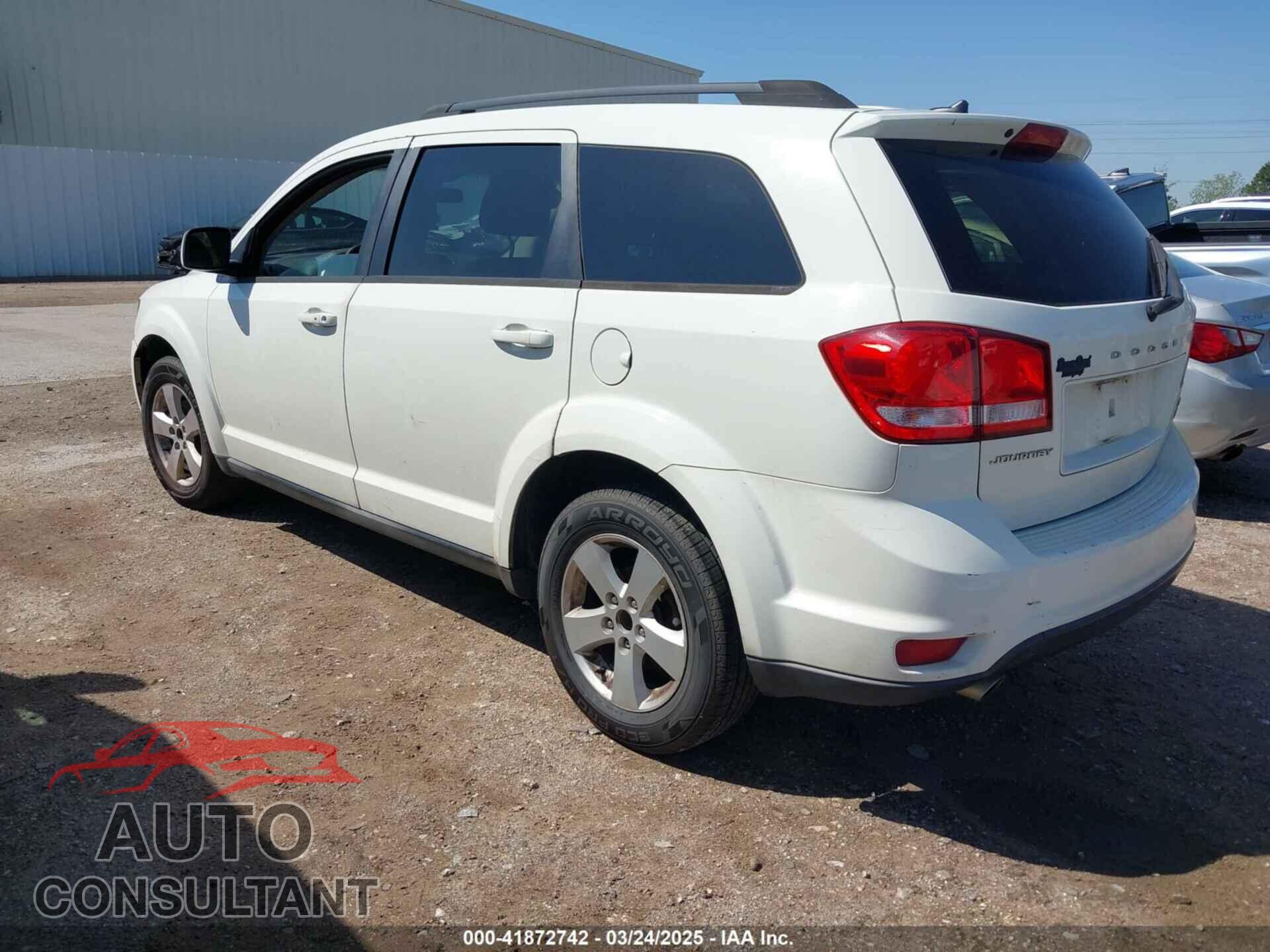 DODGE JOURNEY 2012 - 3C4PDCBG1CT265175