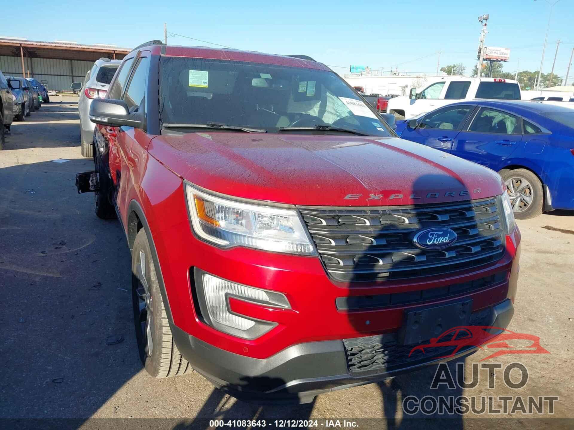 FORD EXPLORER 2017 - 1FM5K7D83HGD53095