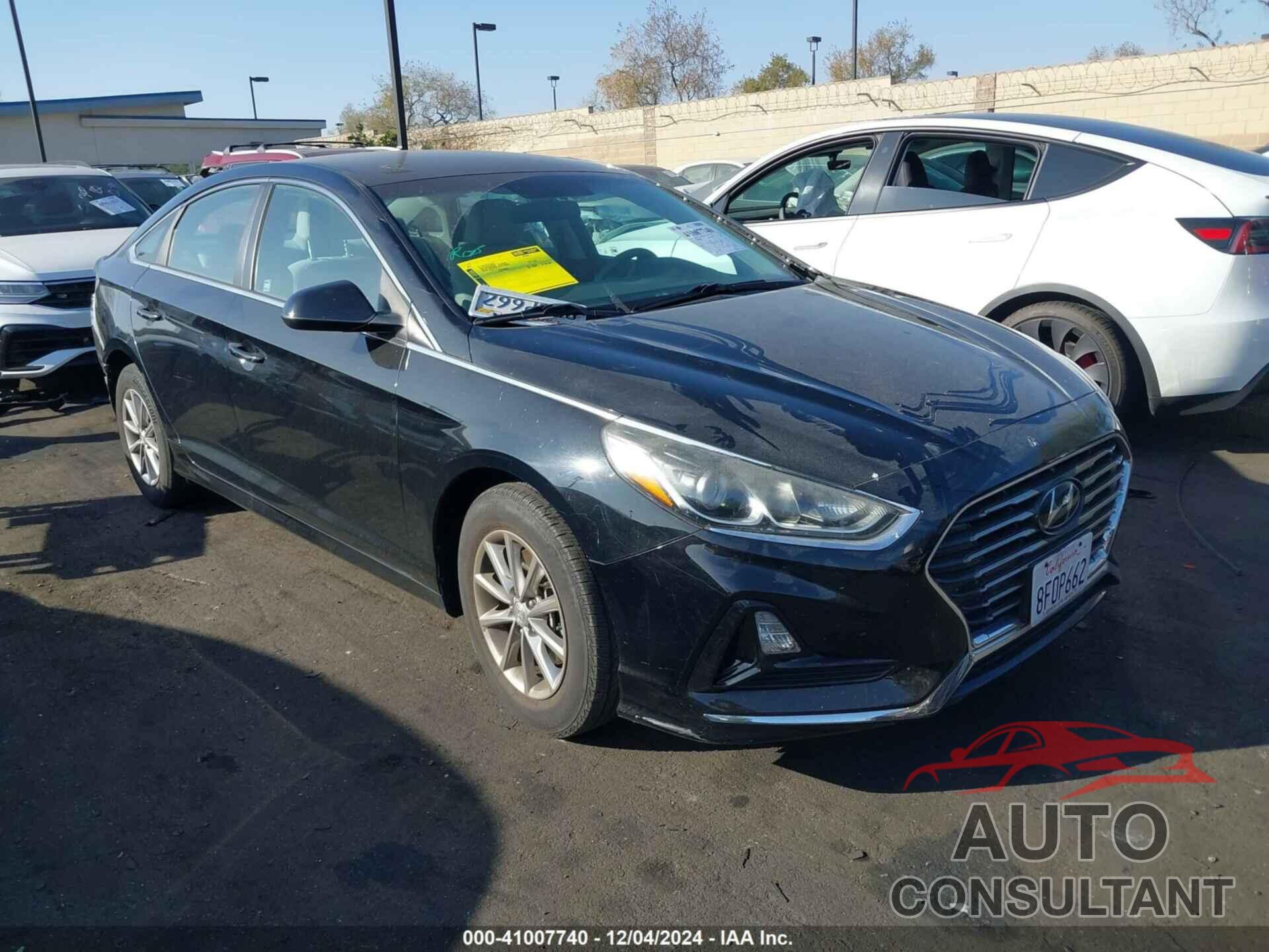 HYUNDAI SONATA 2019 - 5NPE24AF4KH737587