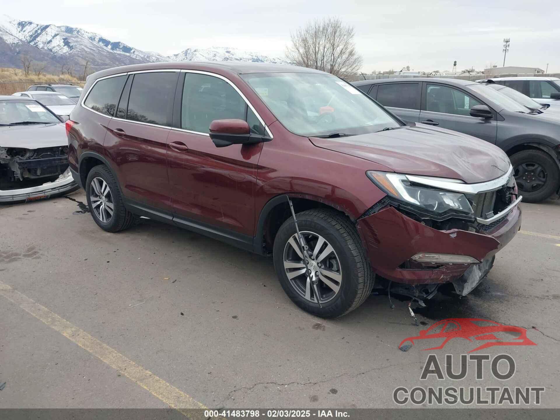 HONDA PILOT 2018 - 5FNYF6H52JB039308