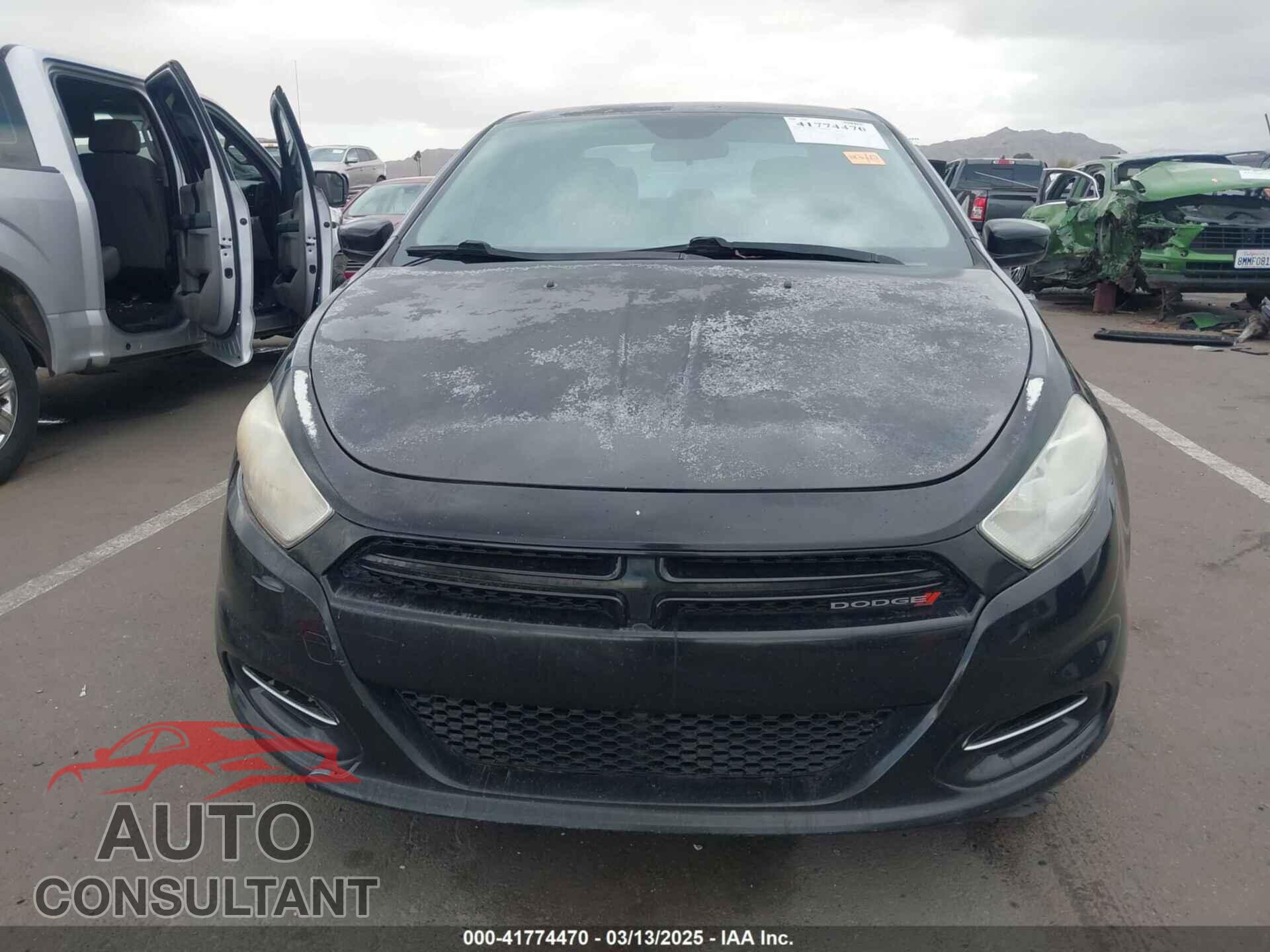 DODGE DART 2013 - 1C3CDFAA0DD198352